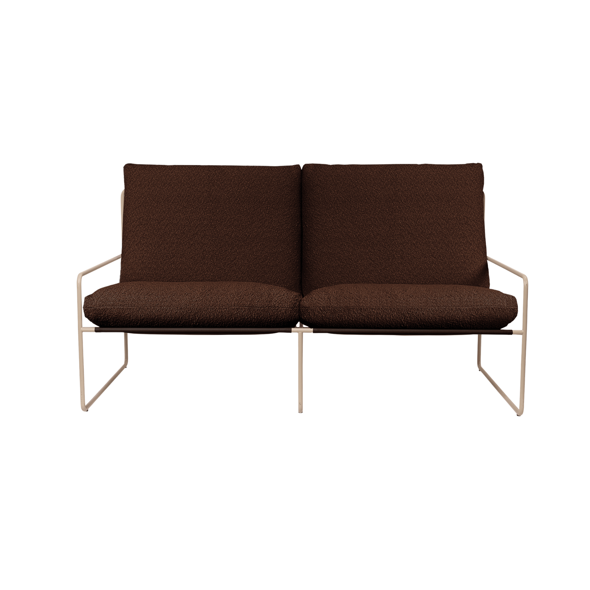 Utendørs 2-seter Desert - Pure Bouclé