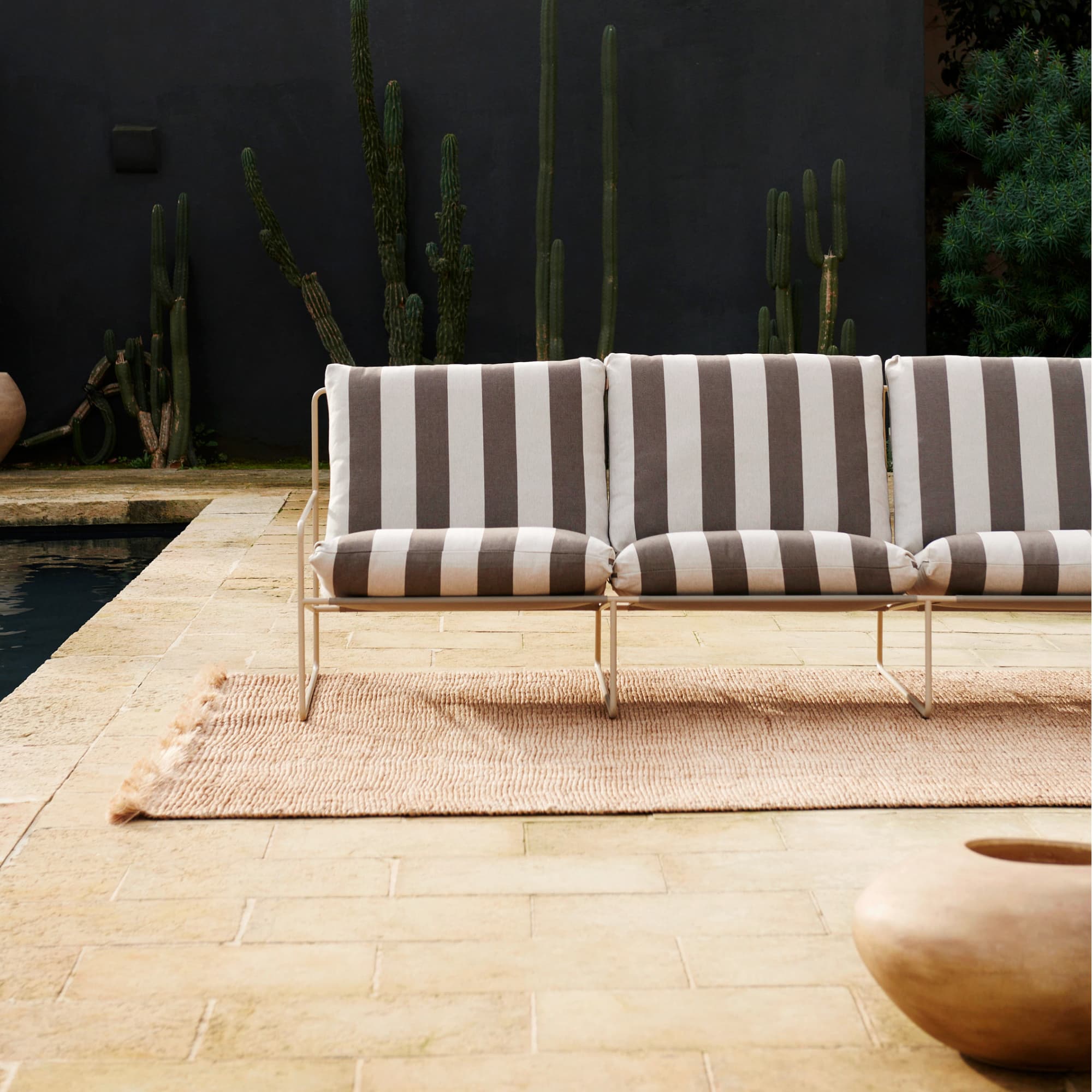 Utendørs 3-seter Desert - Stripe