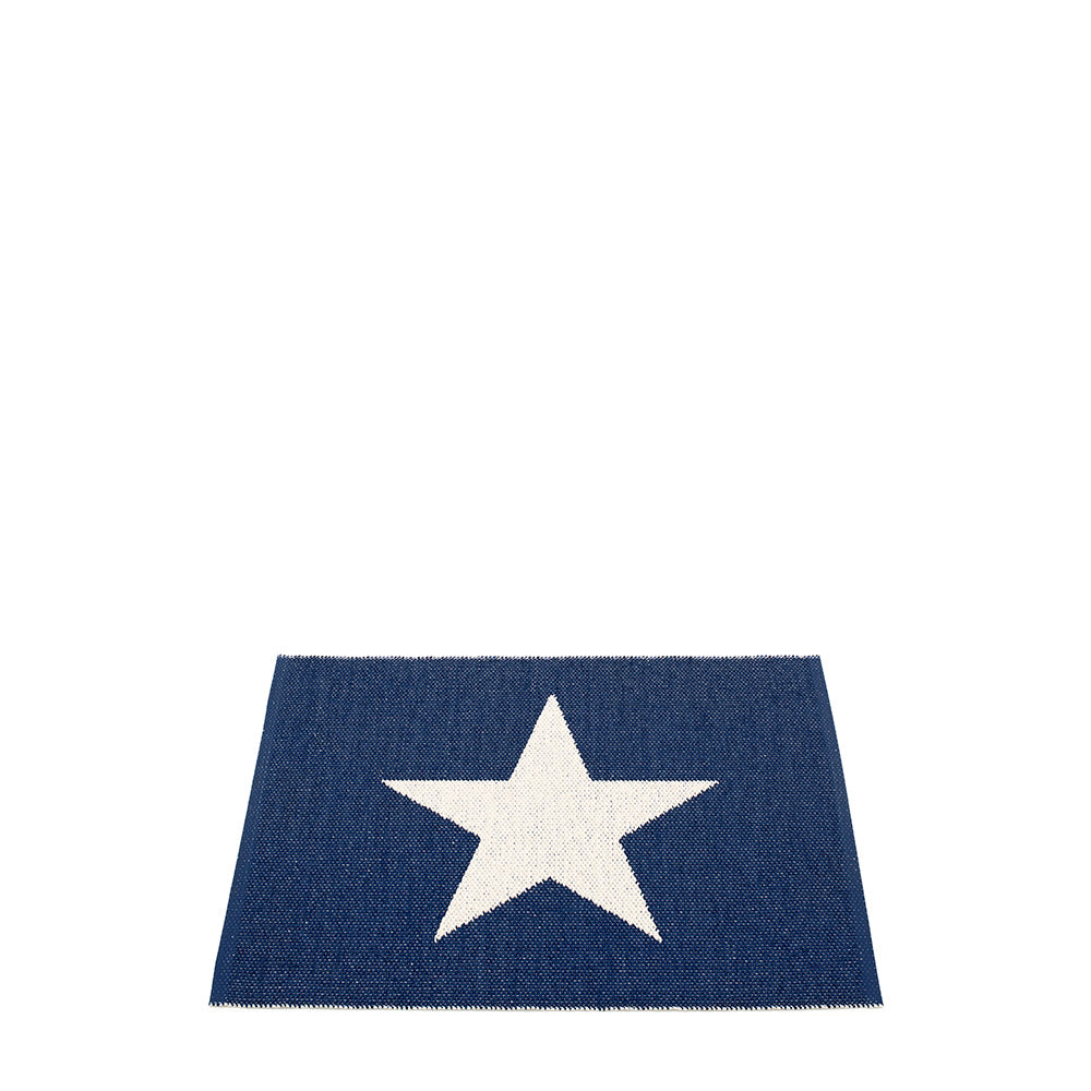 Viggo Small One Dark Blue/Vanilla 70x90