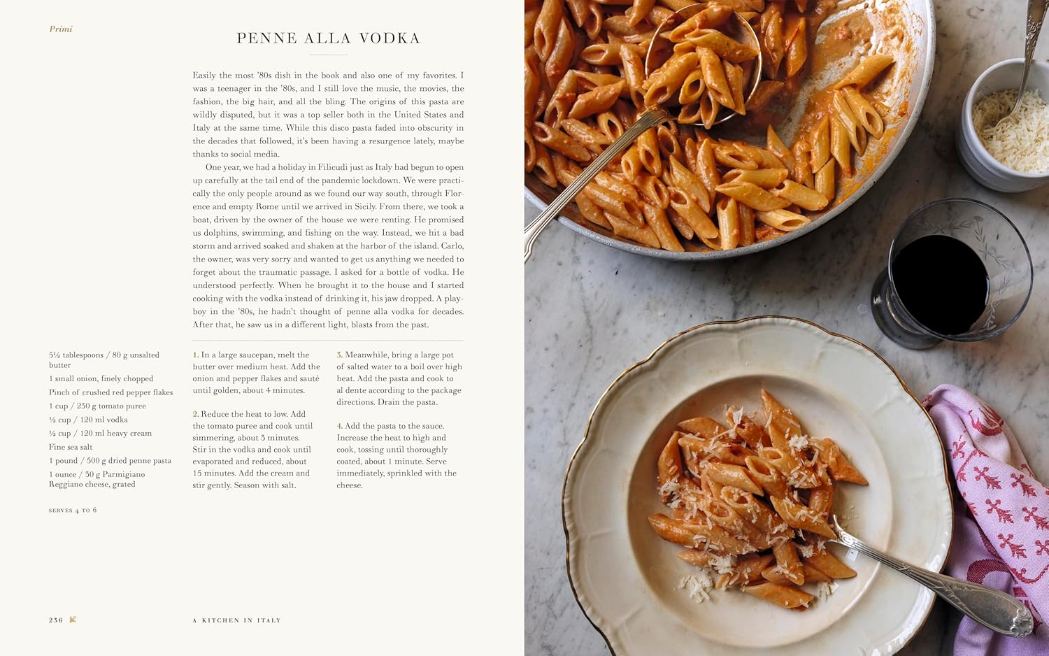 Boken A Kitchen in Italy
