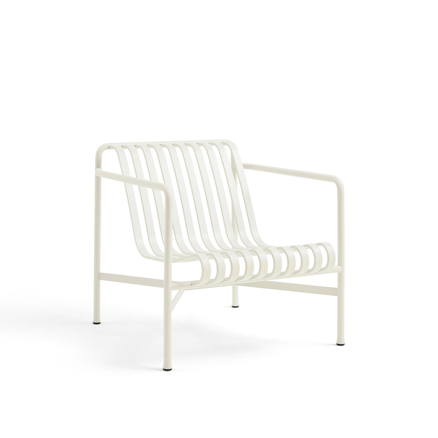 Palissade Lounge Chair Low Cream White - Hovedbilde