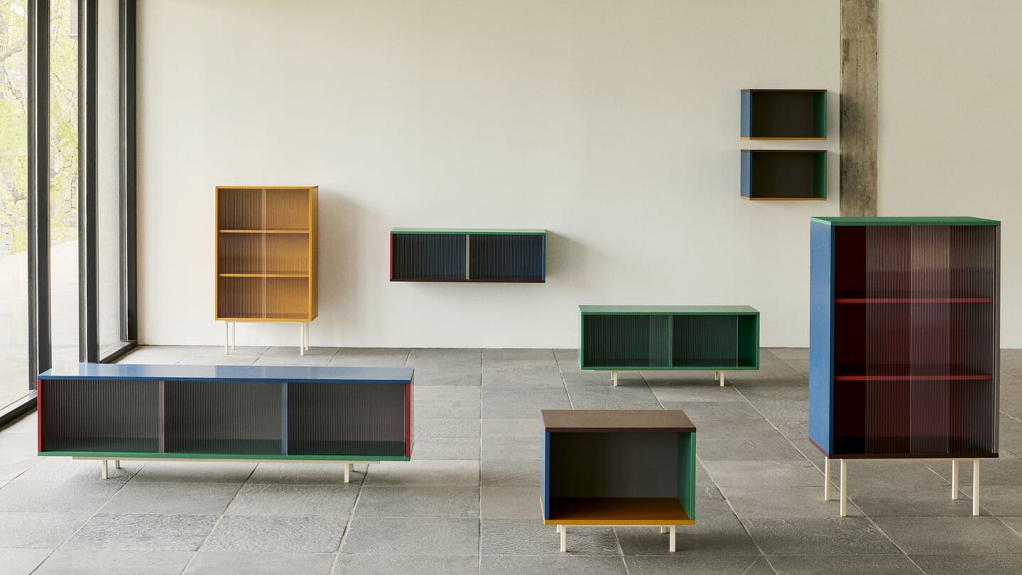 Colour Cabinet H?y med Glassd?rer - Bilde 9