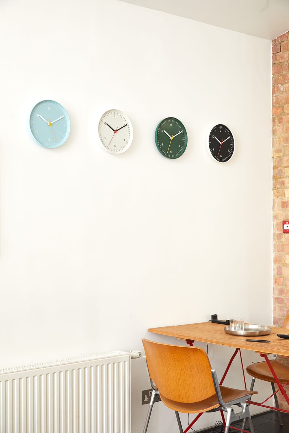 Wall Clock Black - Bilde 6