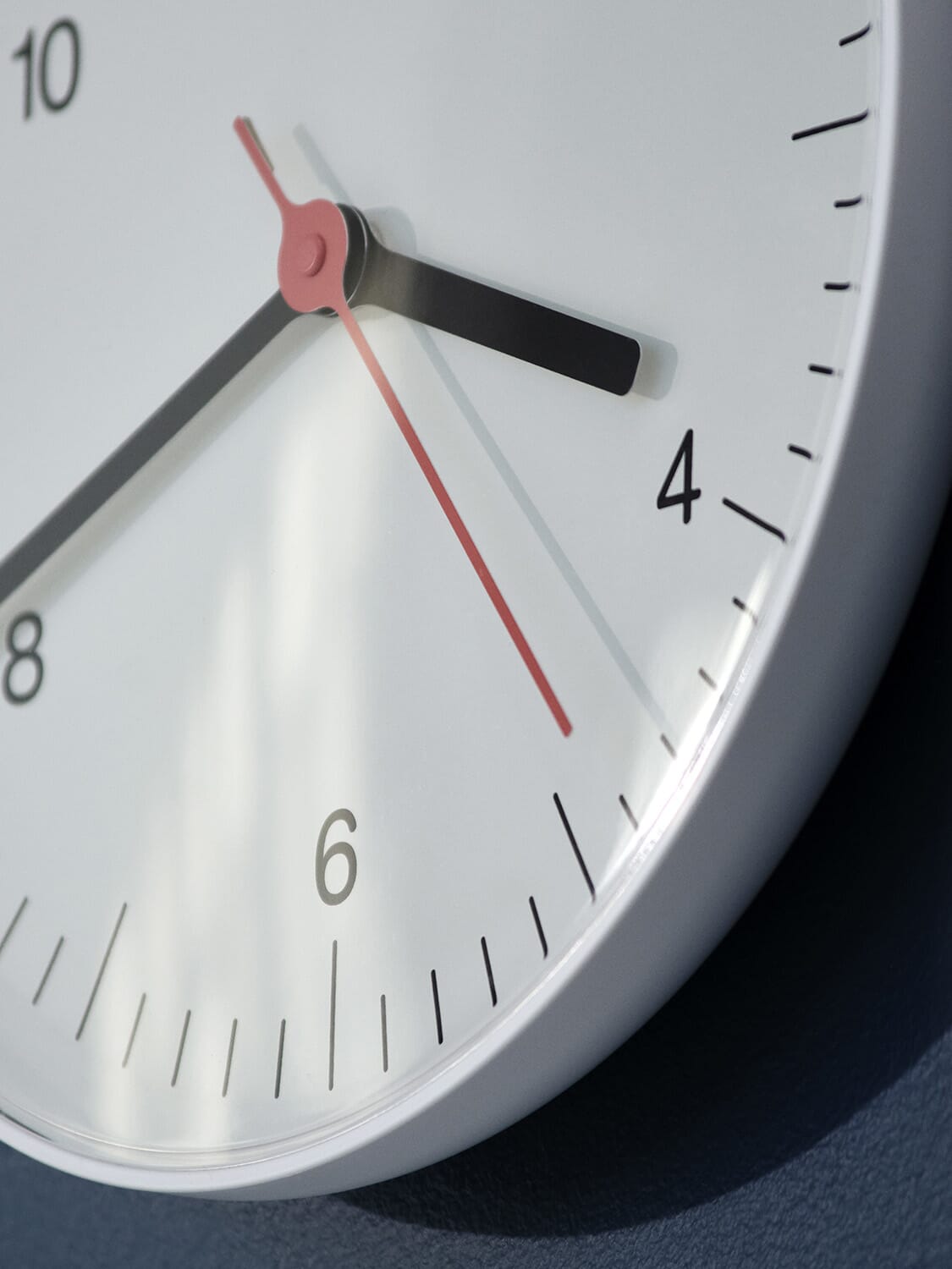 Wall Clock White - Bilde 3