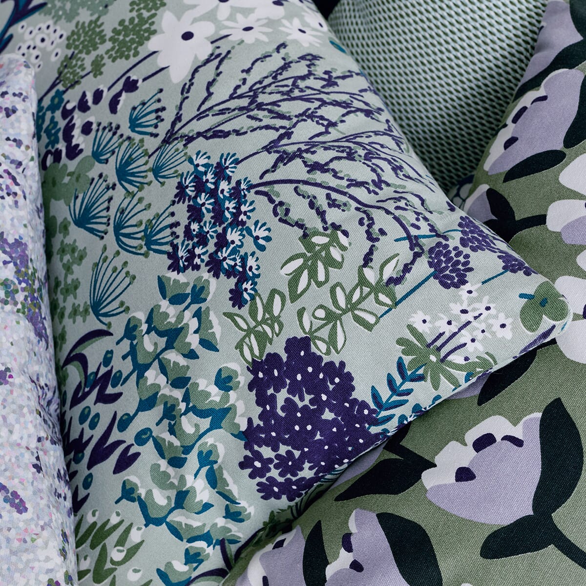 Bouquet Savage Utendørspute Champetre Ice Mint 68x44 - Bilde 3