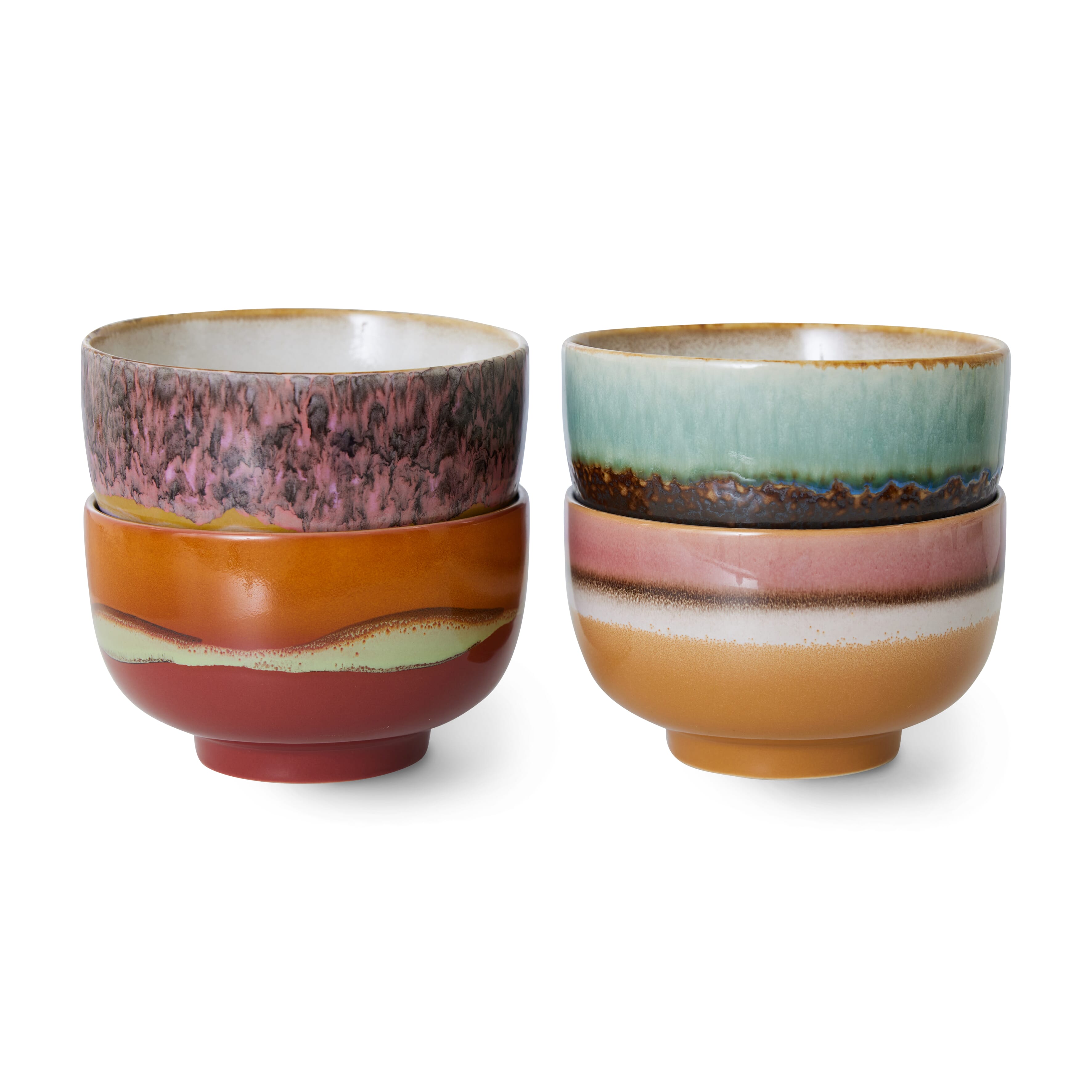 4 stk | Ceramic Skål Geyser - Bilde 4