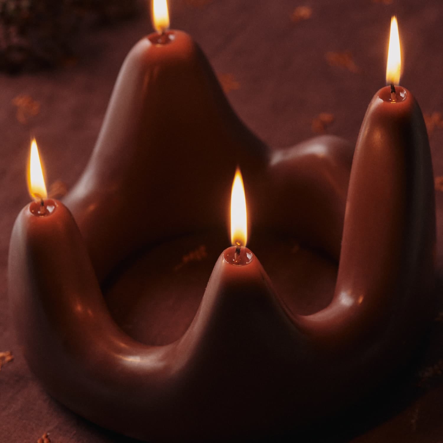 Adventslys Stala Dark Grape