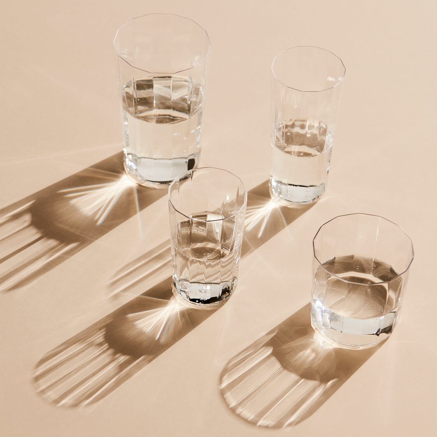 4 stk | Angle Glass Tall H13 - Bilde 4