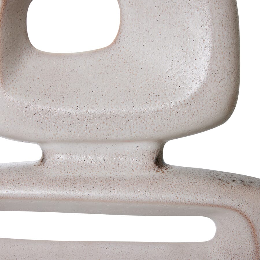 Keramikk-skulptur Reactive Brown - Bilde 6