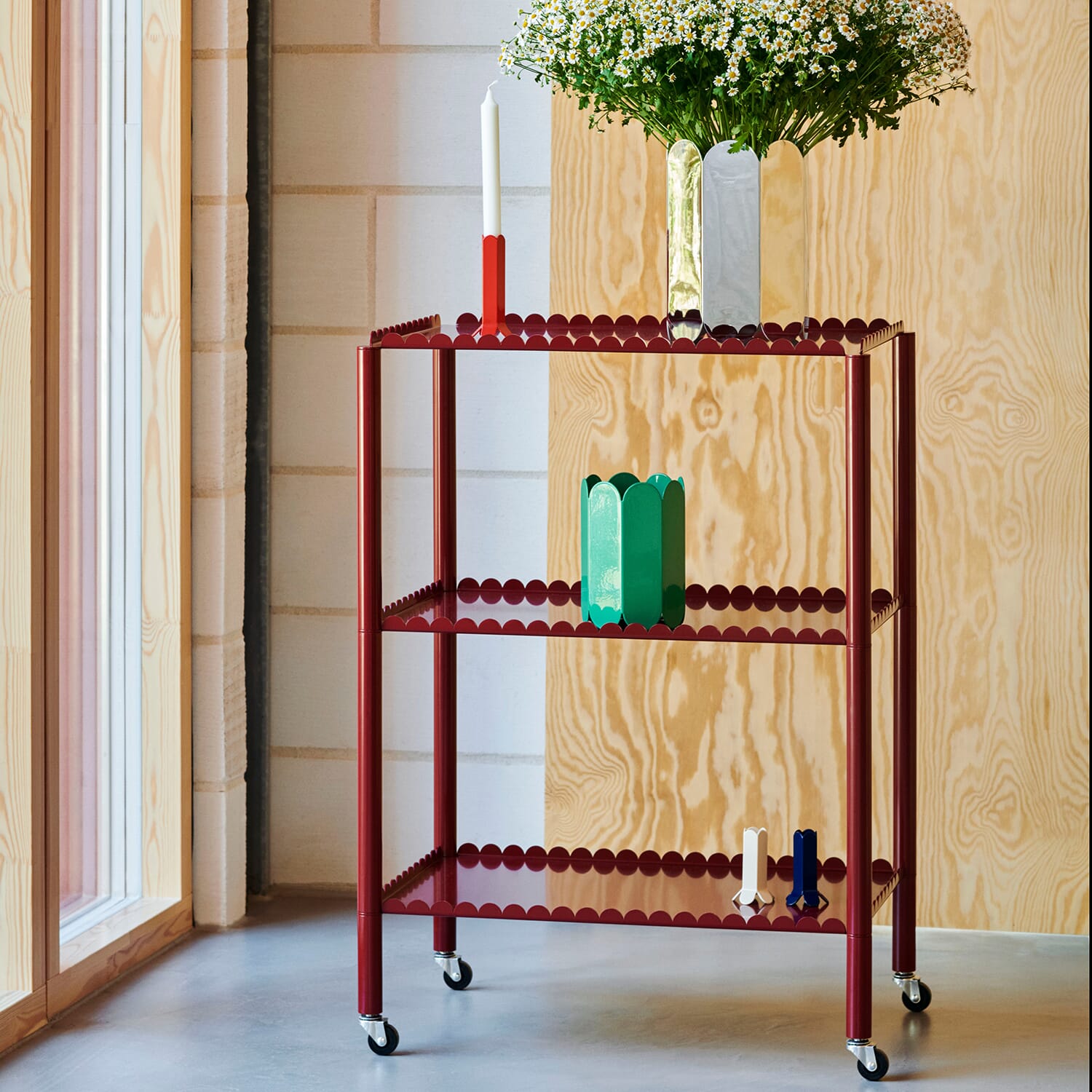 Trillebord Arcs HIGH Auburn Red - Bilde 5
