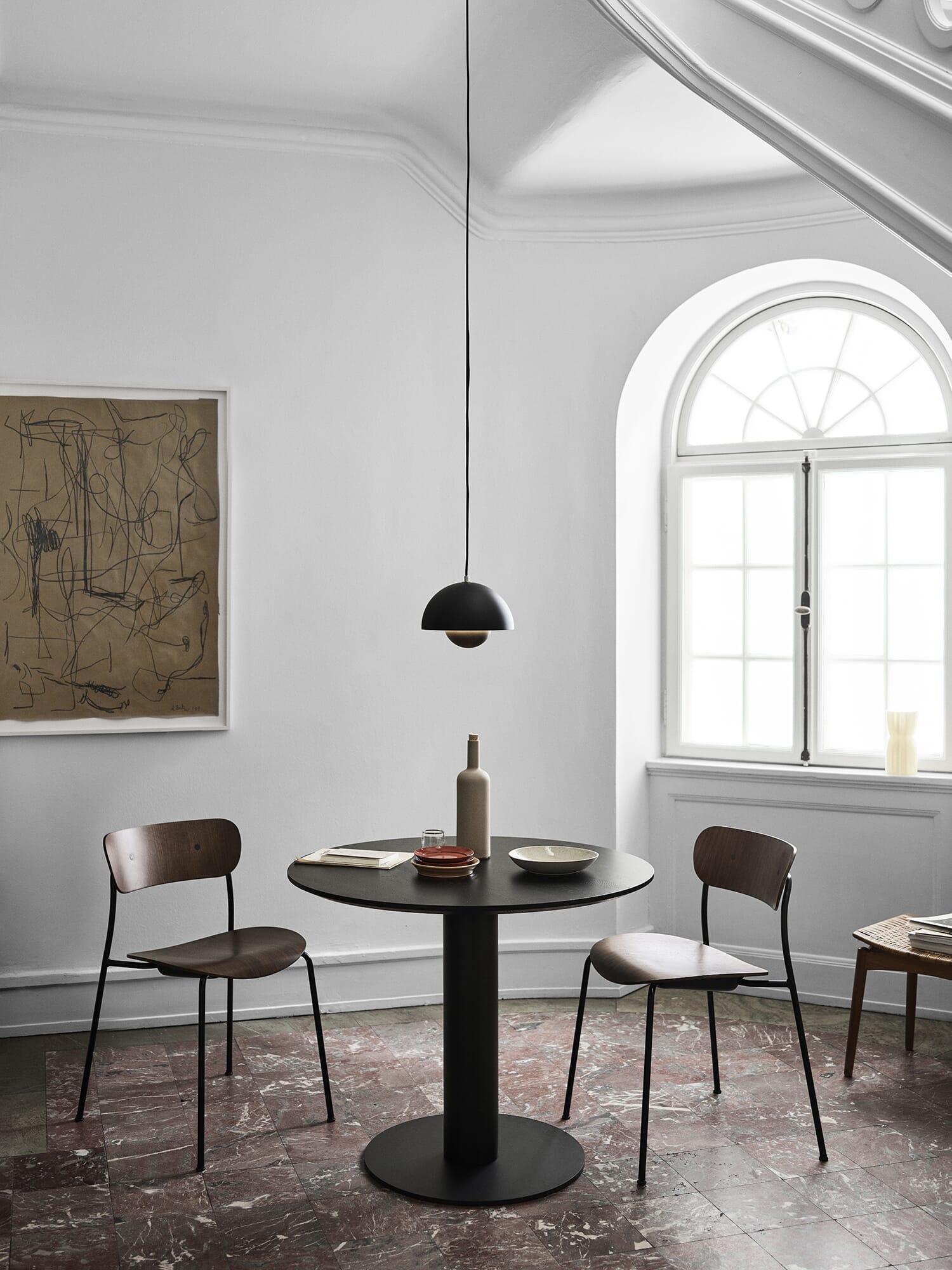 Pavilion Stol AV1 Valnøtt/Svart - Bilde 5