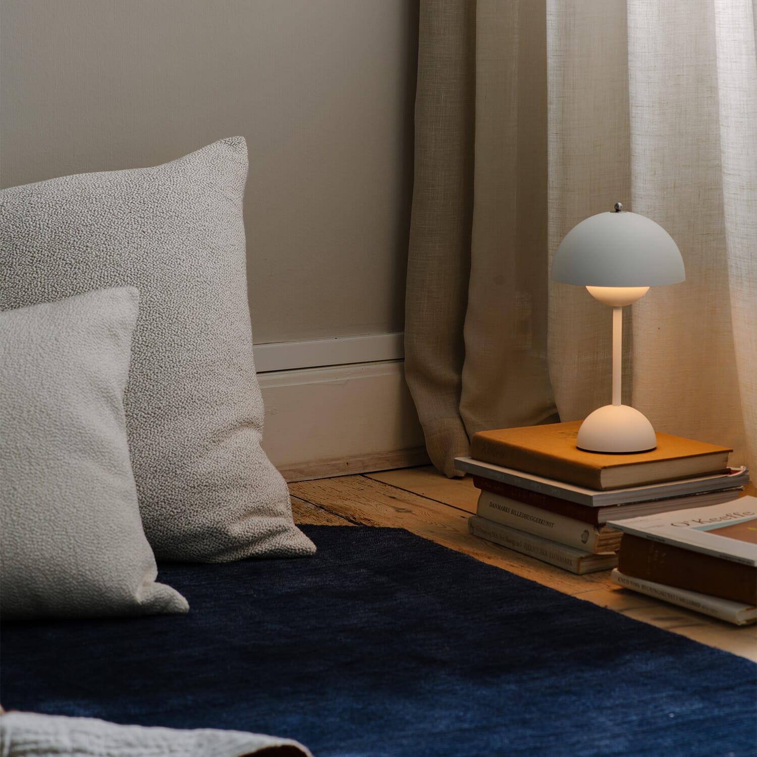 Flowerpot VP9 Oppladbar Lampe Matt Hvit - Bilde 7