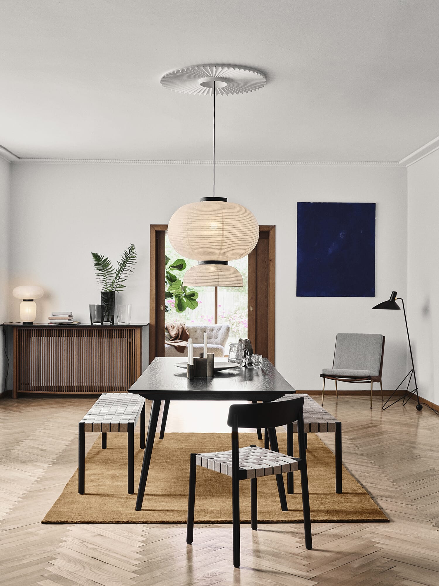 Betty Stol TK1 Svart/Natur - Bilde 3