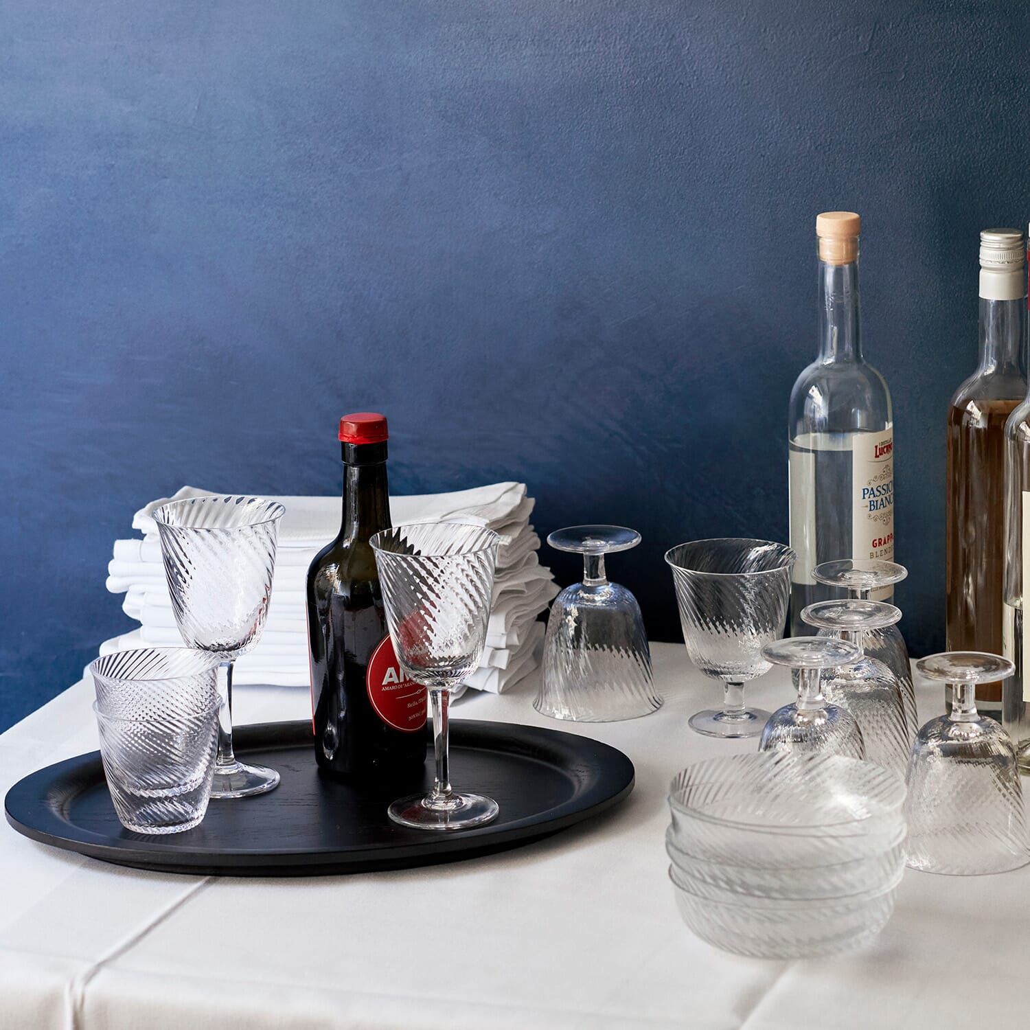 Collect Tray SC64 Ø40 Black Laquered Oak - Bilde 5