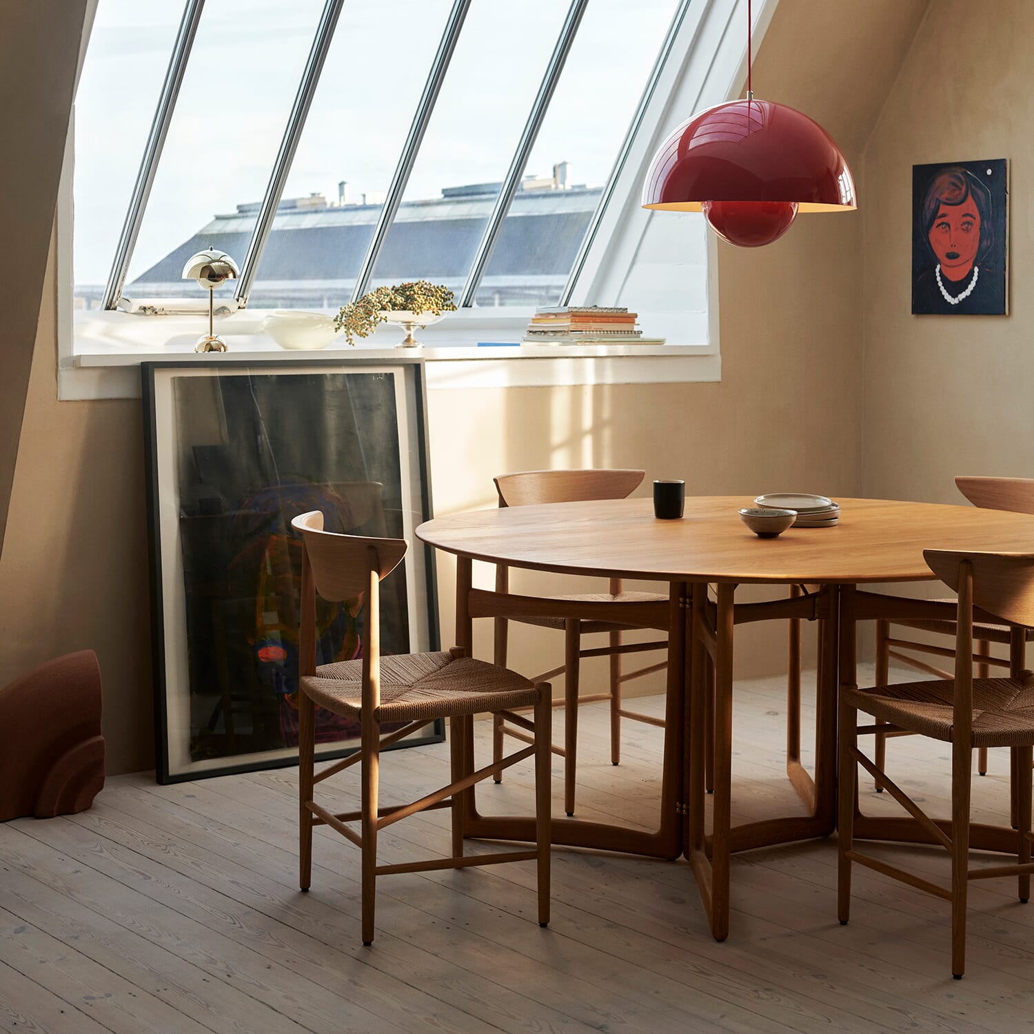 Drop Leaf Spisebord HM6 Eik - Bilde 2