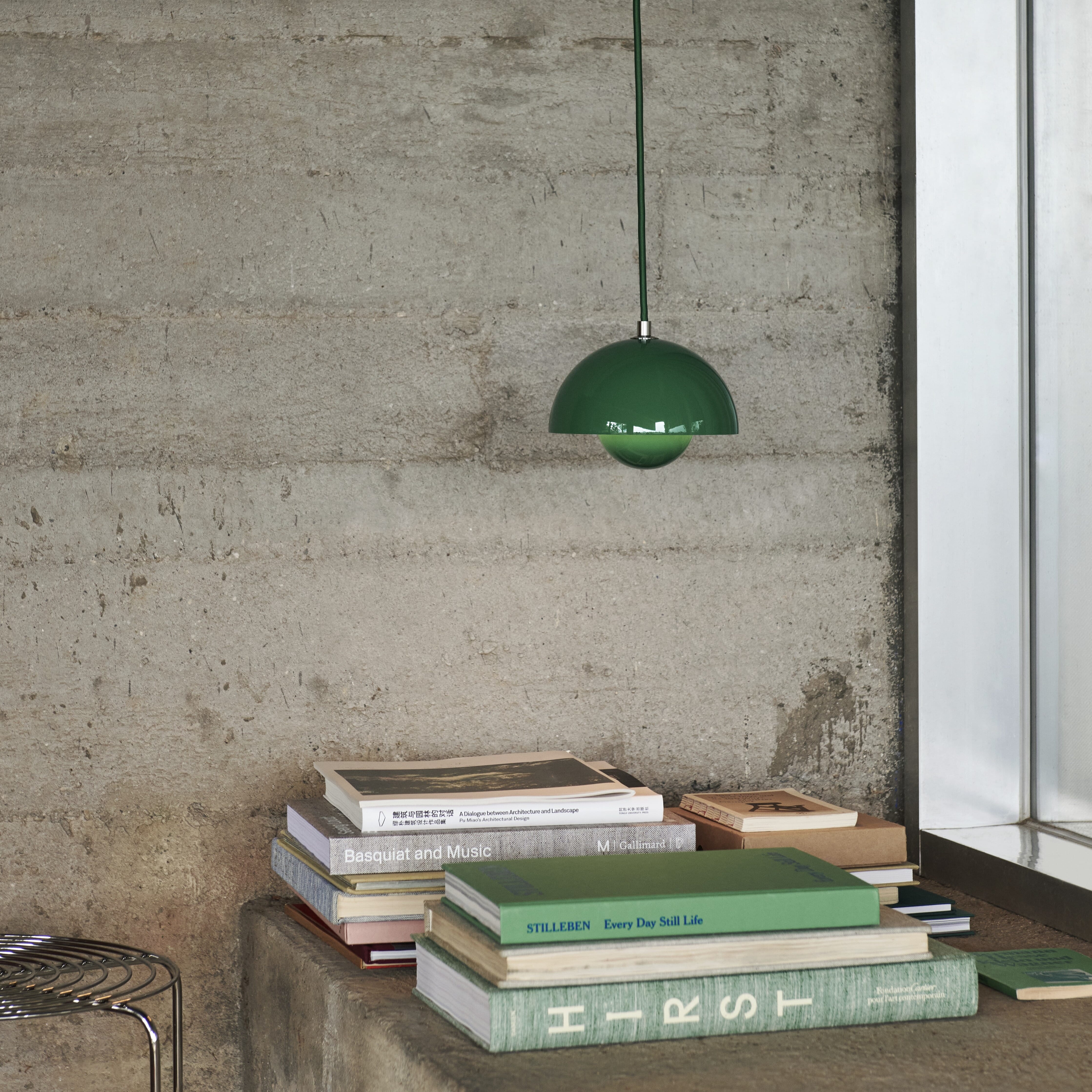 Flowerpot Taklampe VP10 Signal Green - Bilde 2