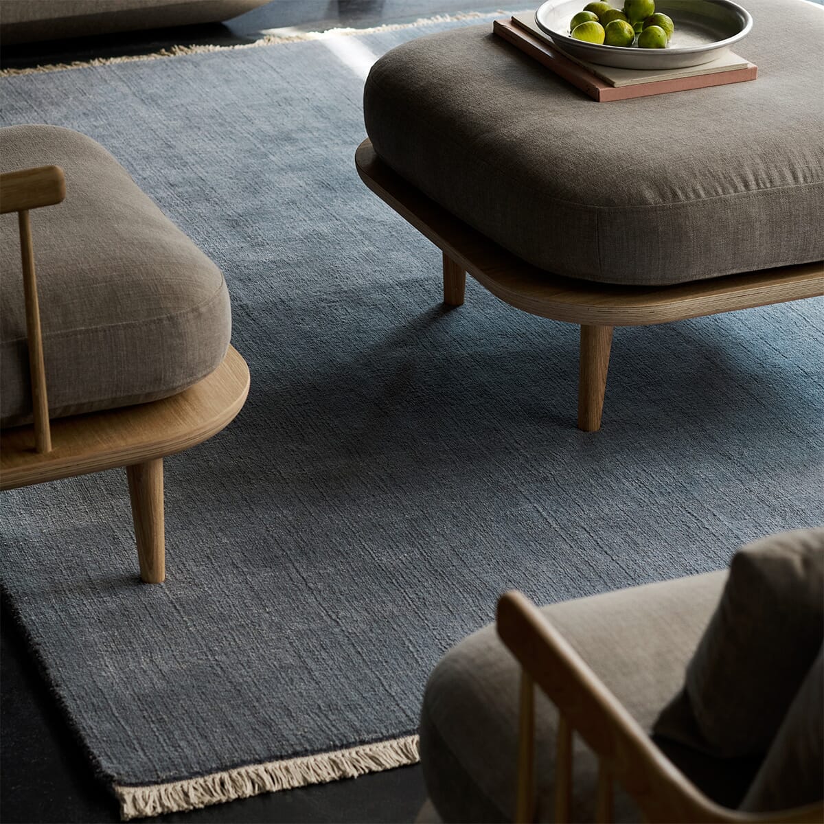 Gulvteppe AP18 Grey Blue Thunder 170x240 - Bilde 3