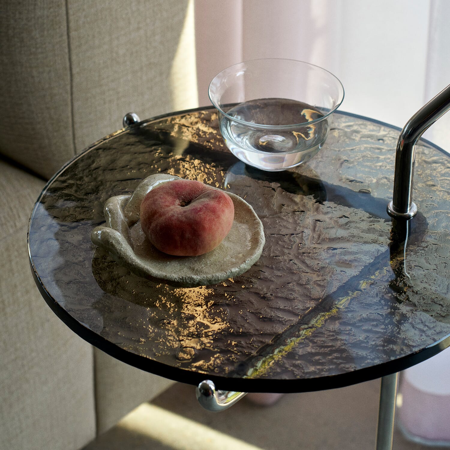 Halten SH9 Sidebord Smoked Glass - Bilde 5