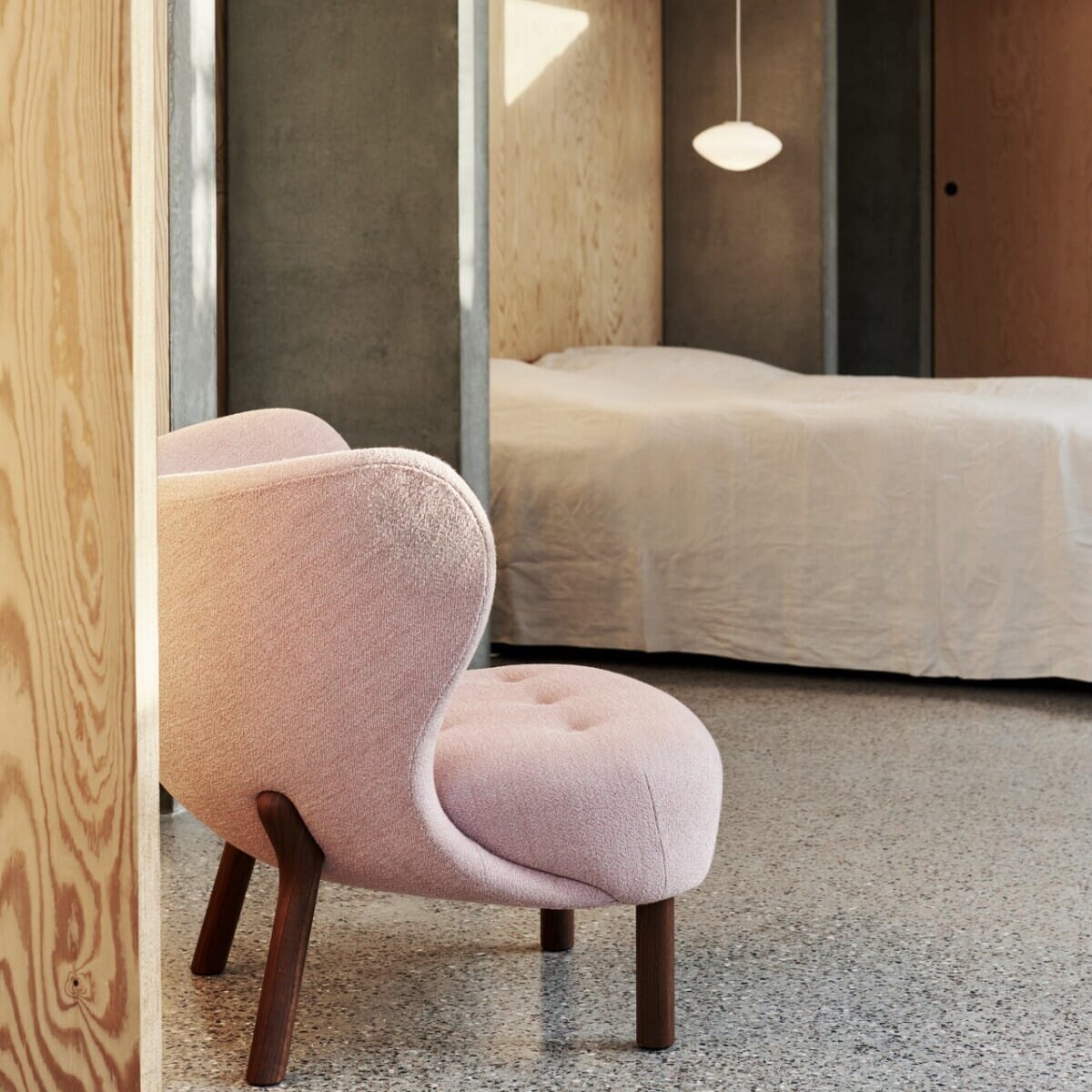 Lille Petra Lenestol VB1 Ectriture 0640 m/Valnøtt - Bilde 2