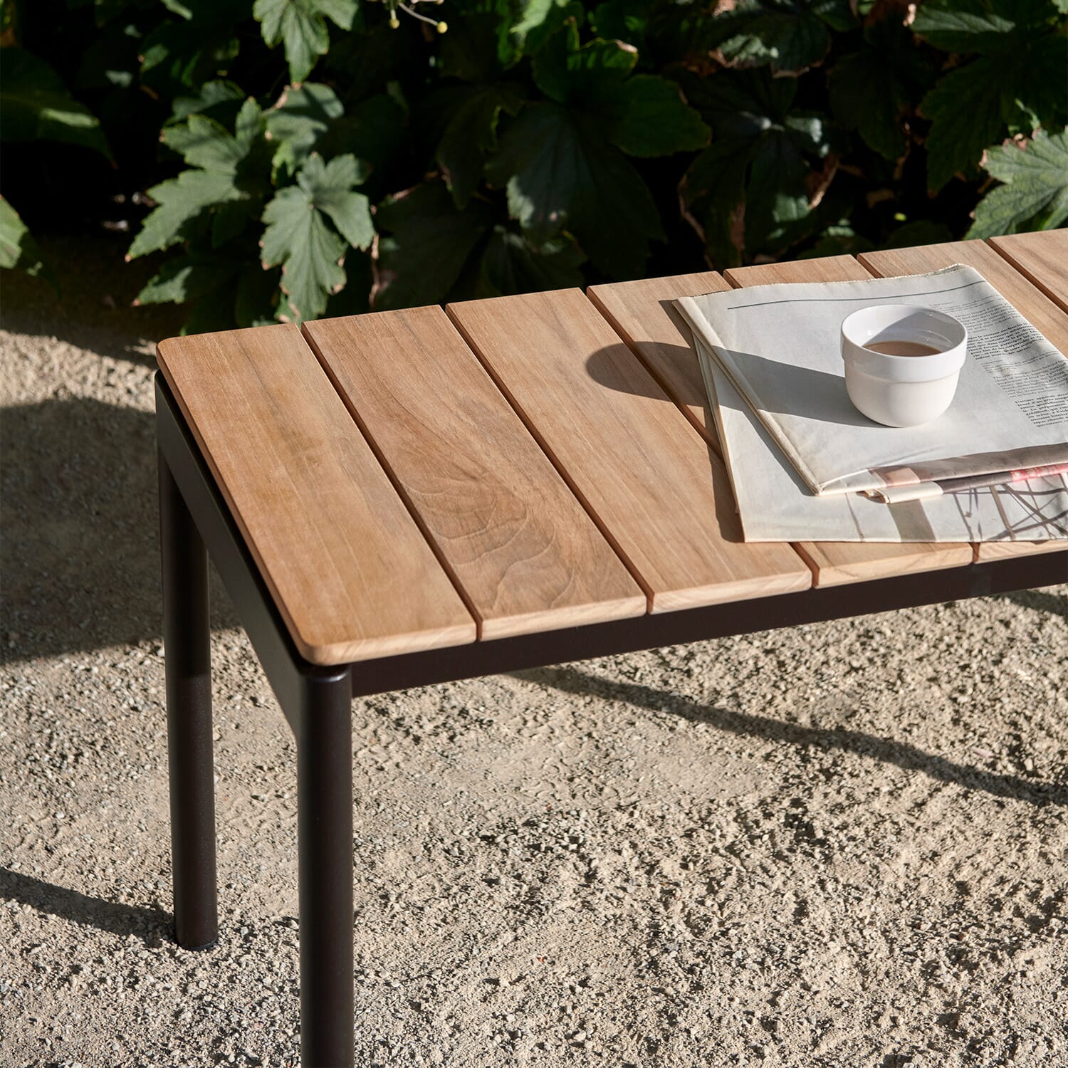 Ville Outdoor Bench AV28 Warm Black - Bilde 5