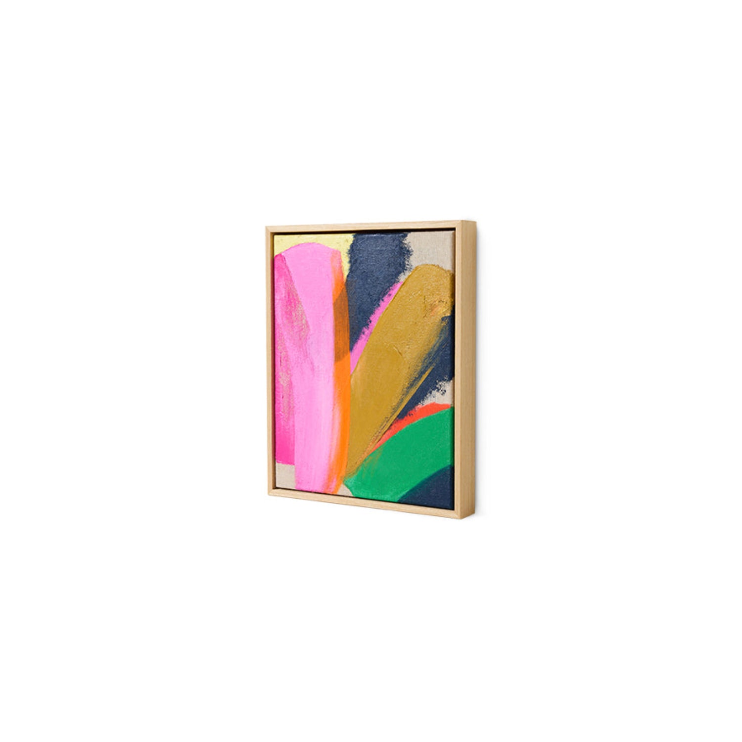 Maleri Bright Lights 25x31