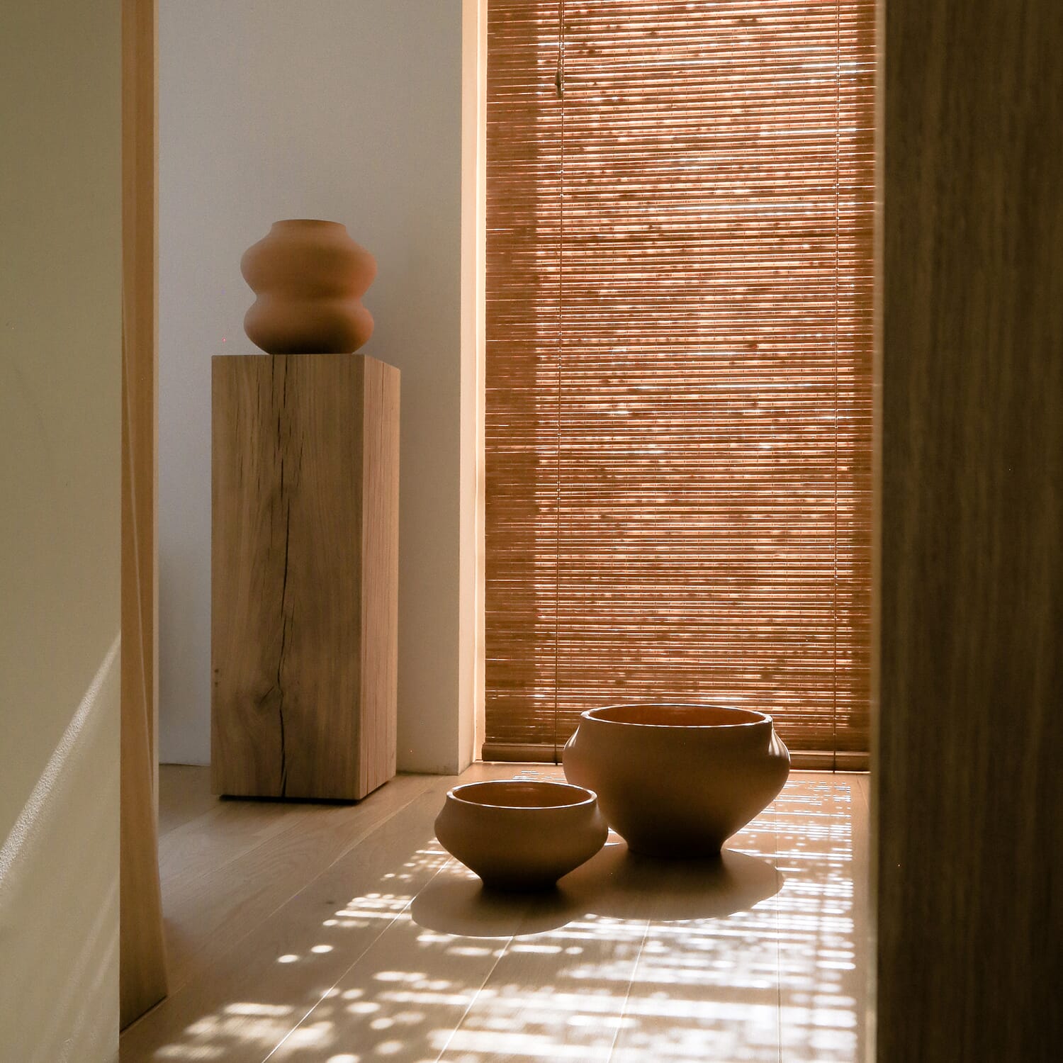 Belle Raw Rosa Vase H25 - Bilde 3