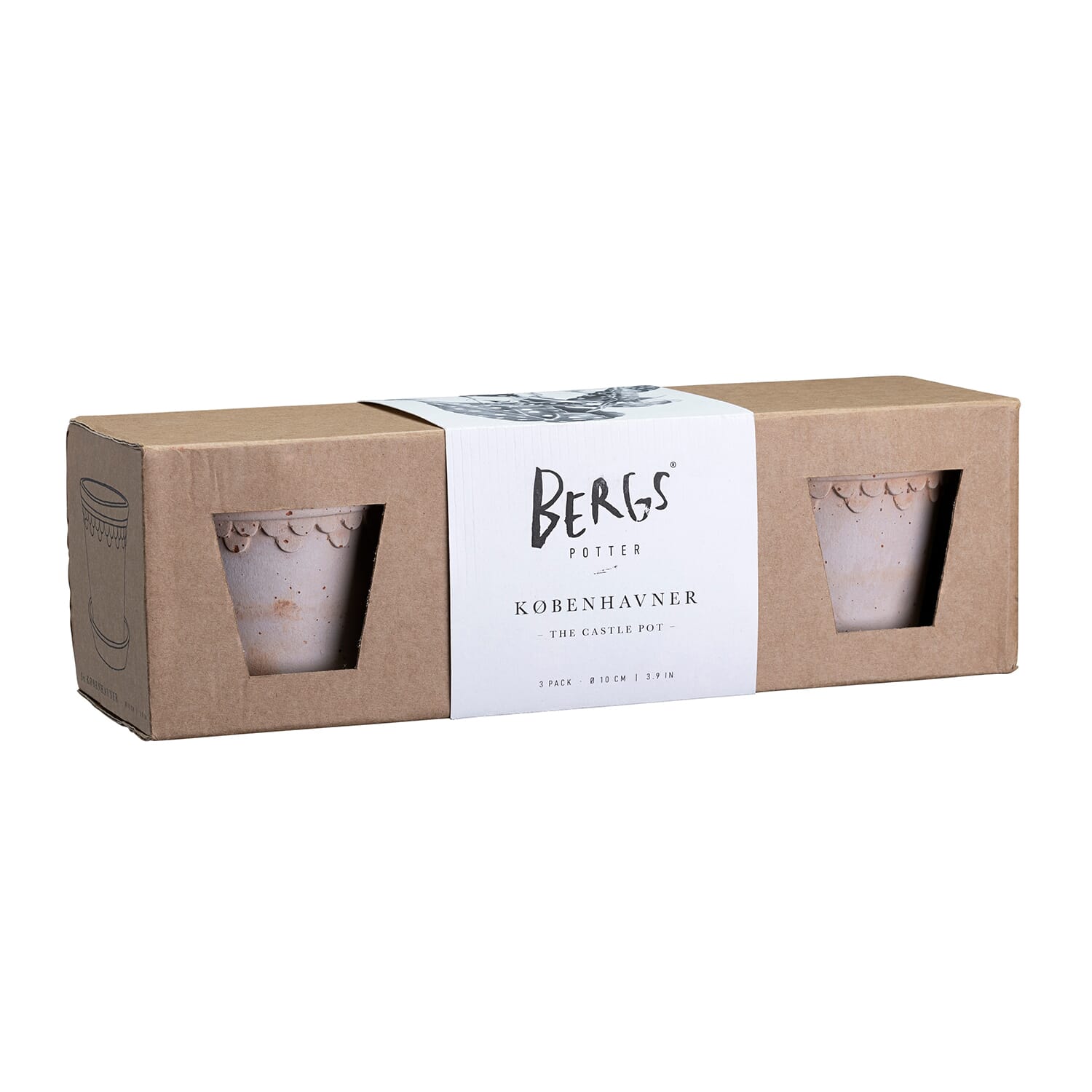 Københavner Raw Rosa Ø10 3-pack - Bilde 6