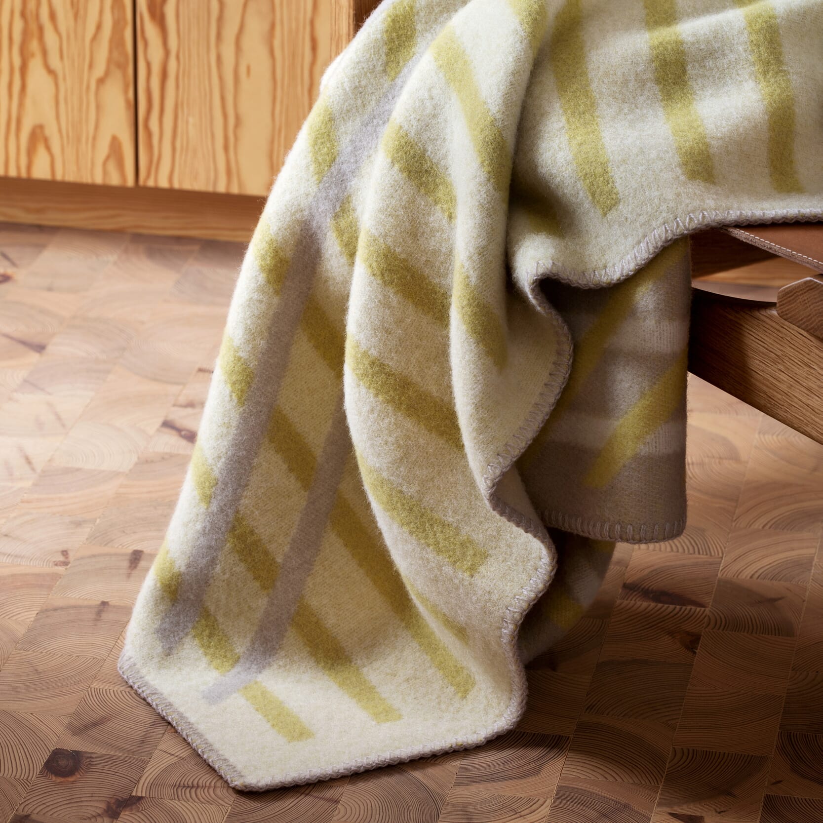 Ullpledd Bislett Lemon - Bilde 4