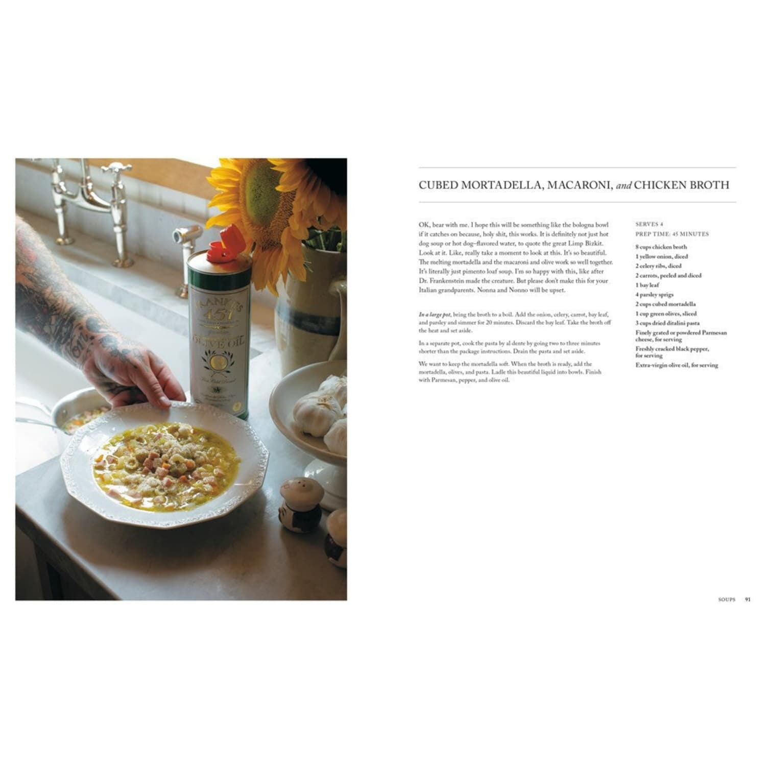Boken Soups, Salads, Sandwiches