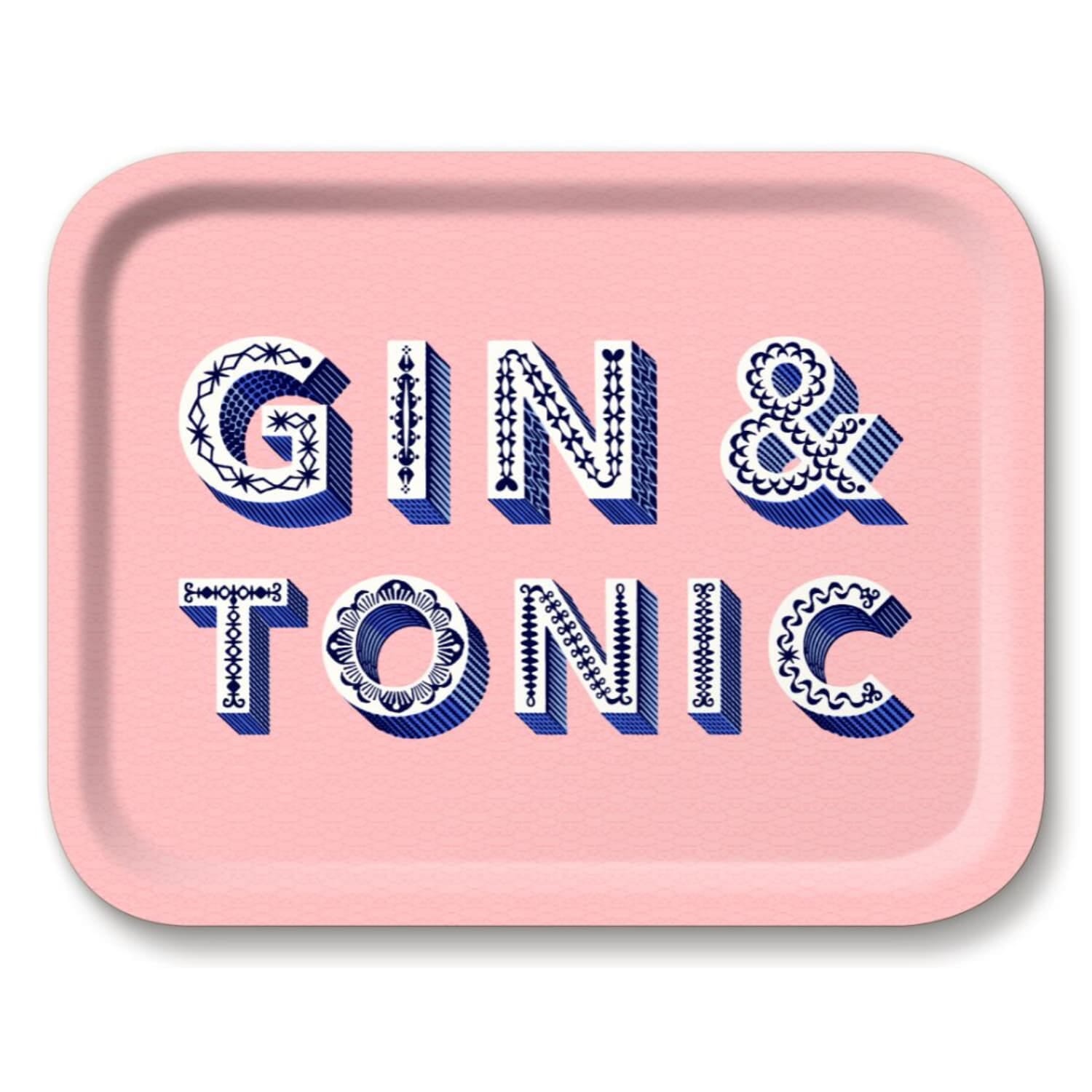 Brett Gin & Tonic/Pink 36x28
