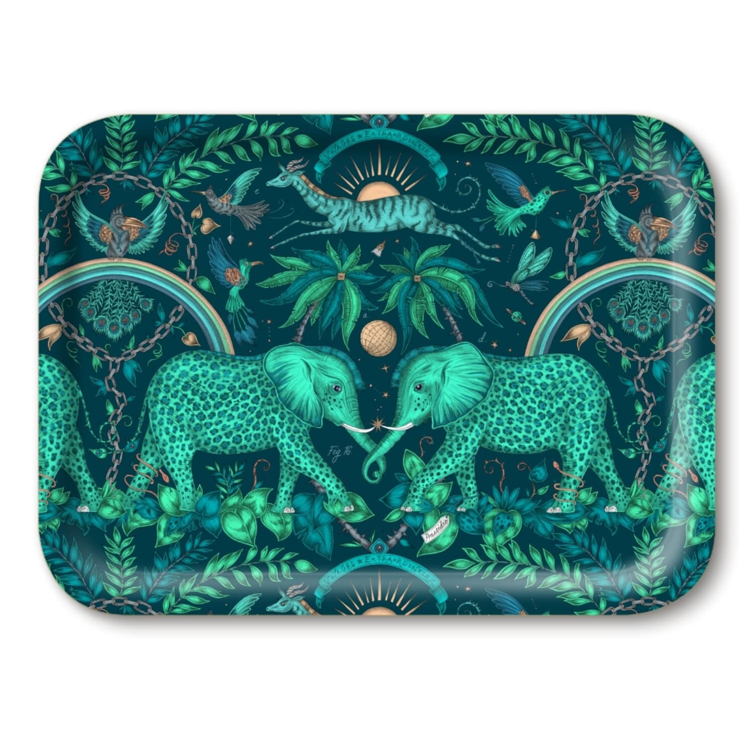 Brett Zambezi/Teal 27x20