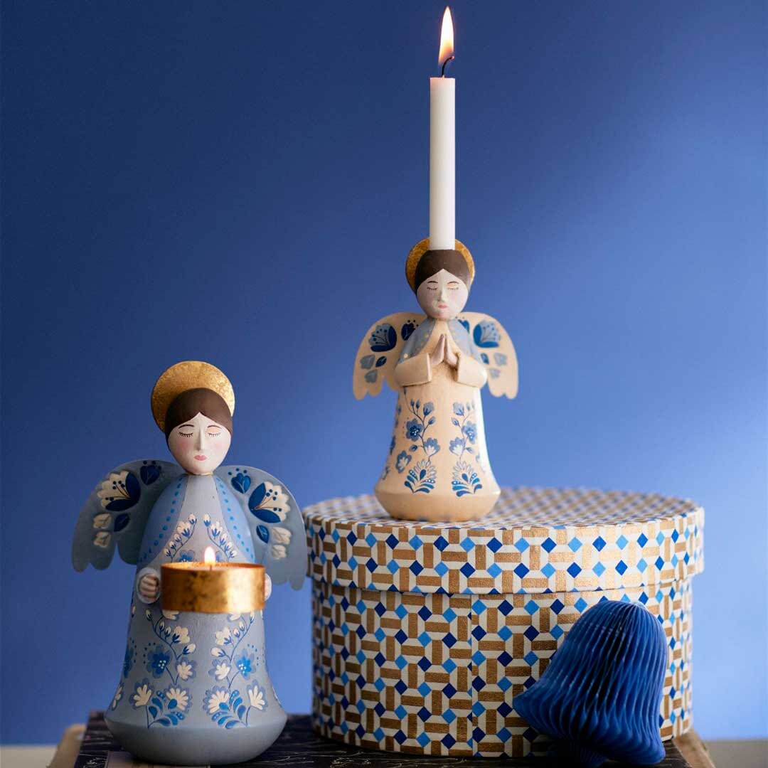 Lysestake Engel Marigold Blue - Bilde 2