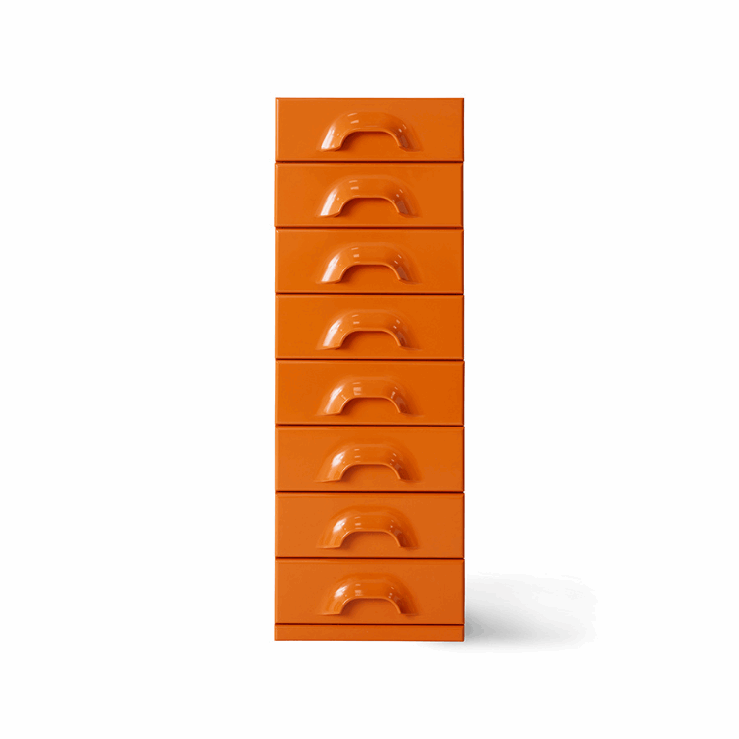 Chest of 8 drawers, tangerine - Hovedbilde