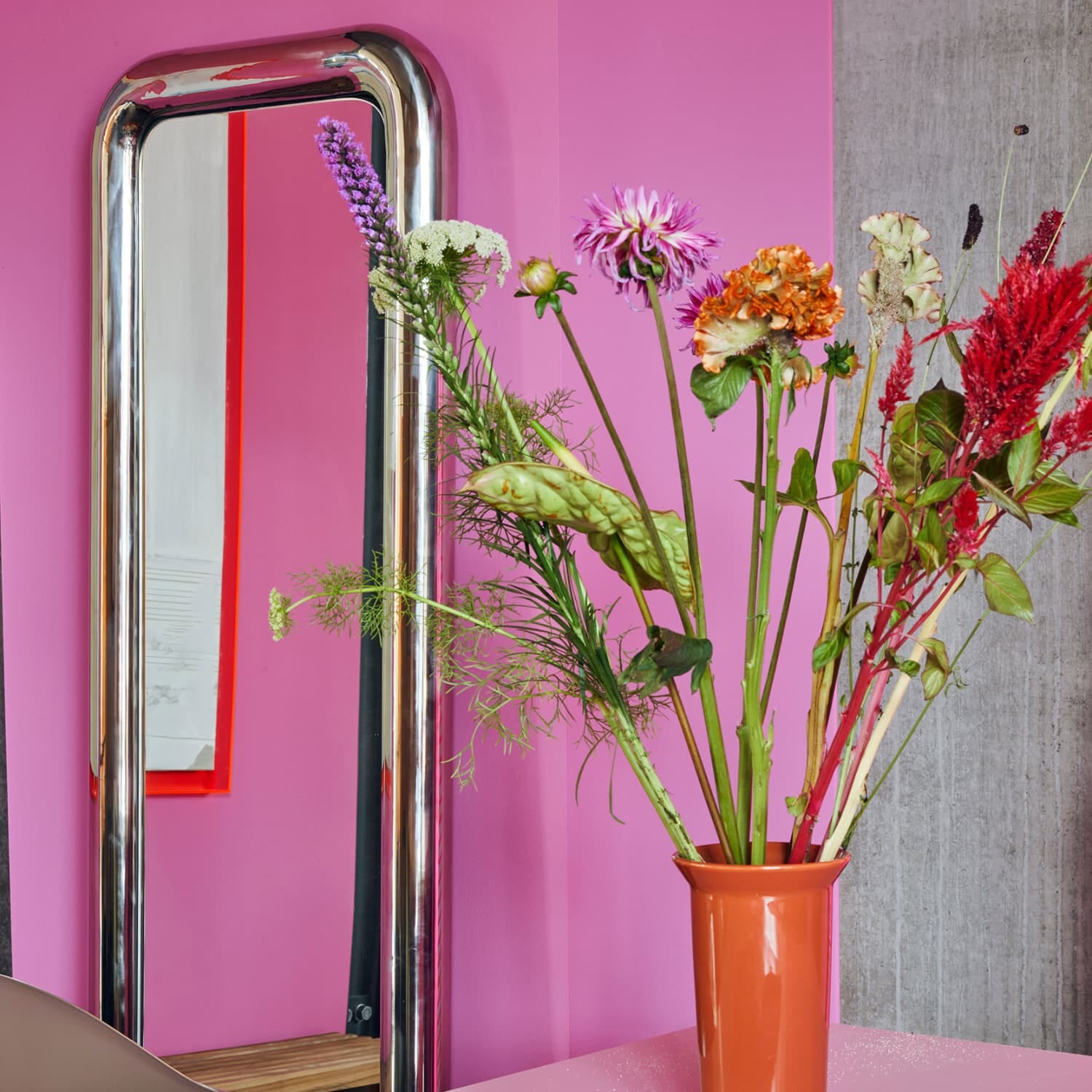 Chubby standing chrome mirror - Bilde 4