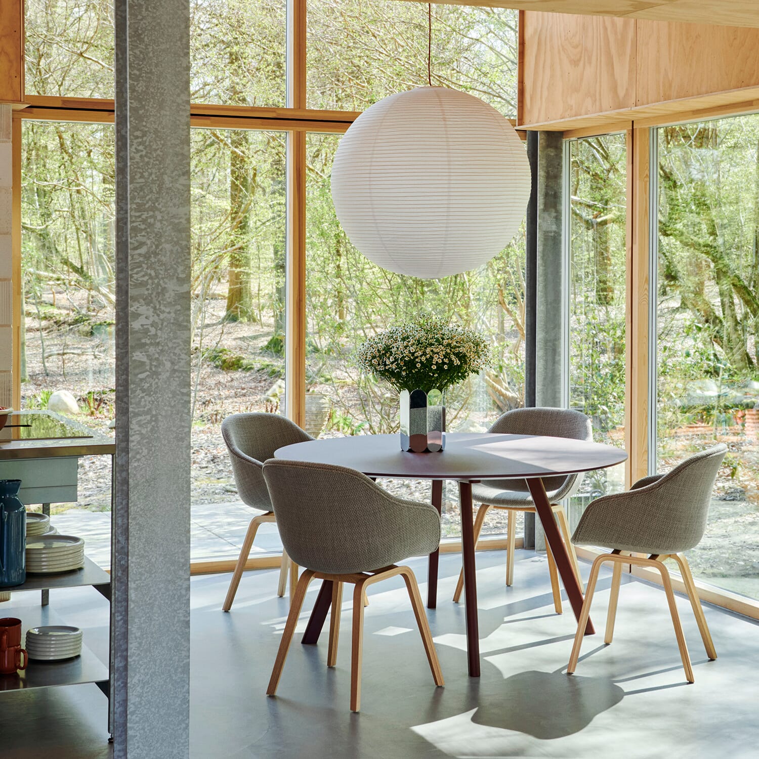 Rispapir Lampeskjerm - Bilde 7