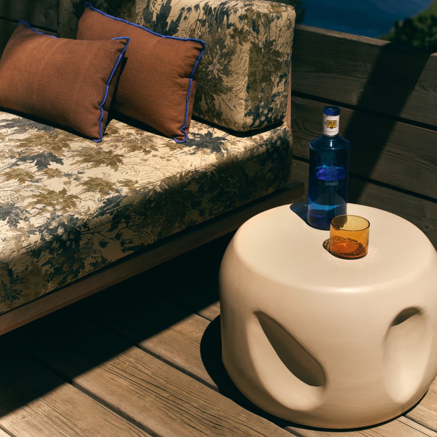 Currents ceramic side table shell - Bilde 6