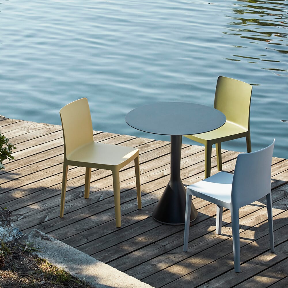 Palissade Cone Table Antrasite Ø:70 - Bilde 3