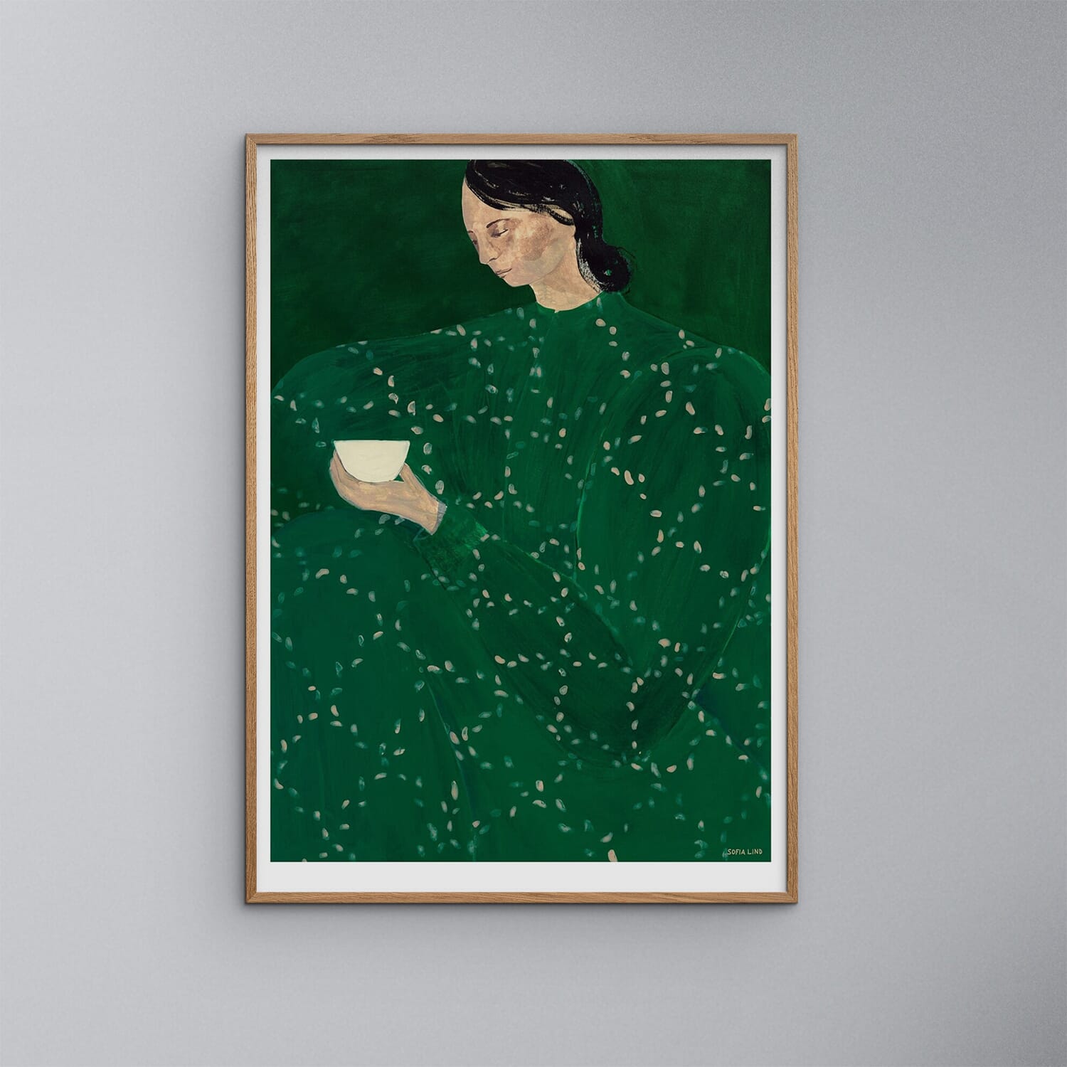 Poster Coffe Alone At Place De Clichy 70x100