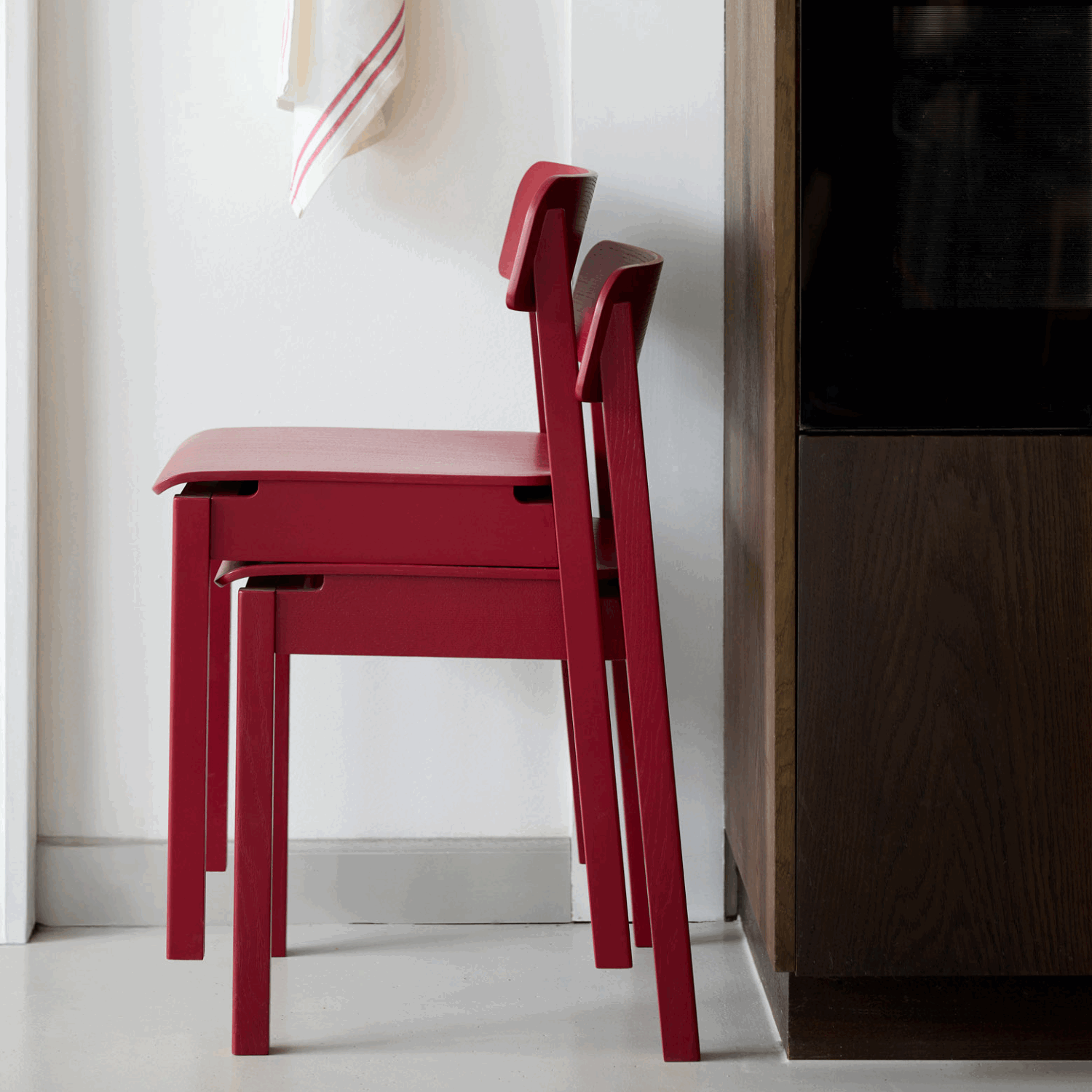 Everyday Spisestol Purple Red