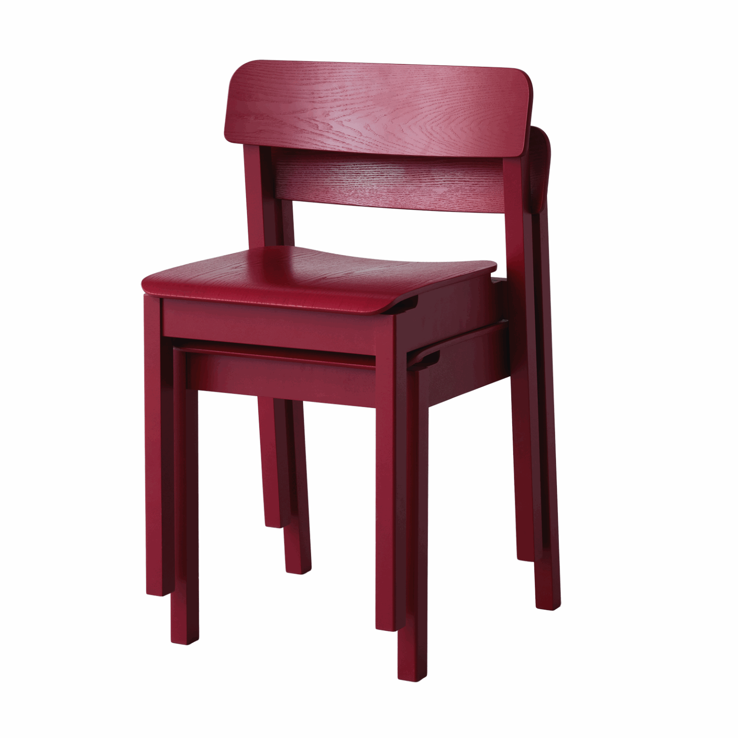 Everyday Spisestol Purple Red