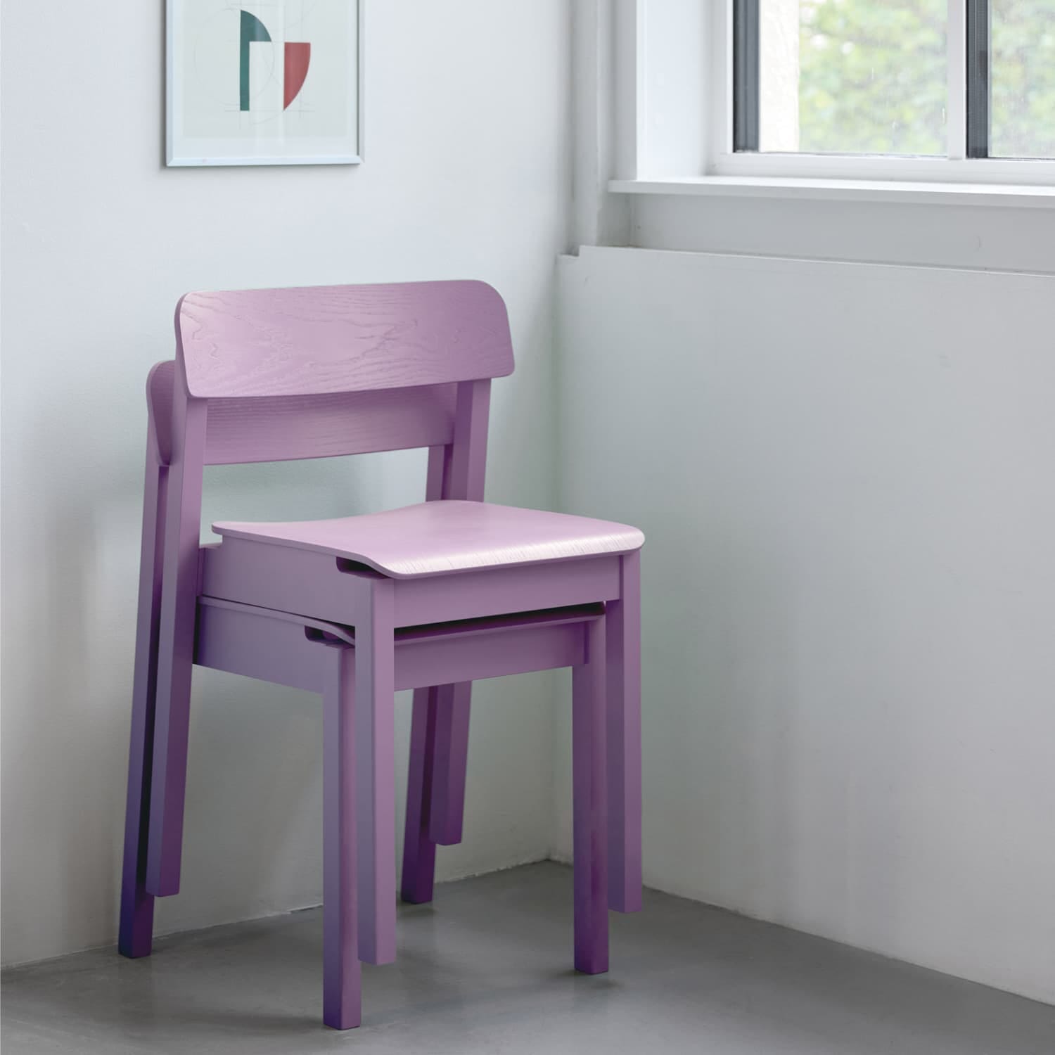 Everyday Spisestol Soft Lavender