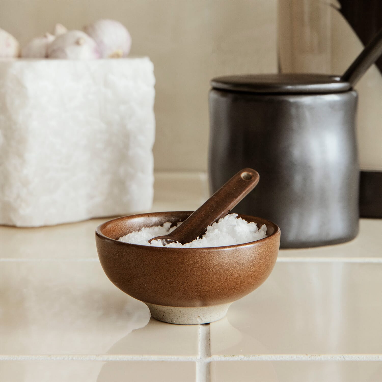 Petite Salt Set Chocolate - Hovedbilde