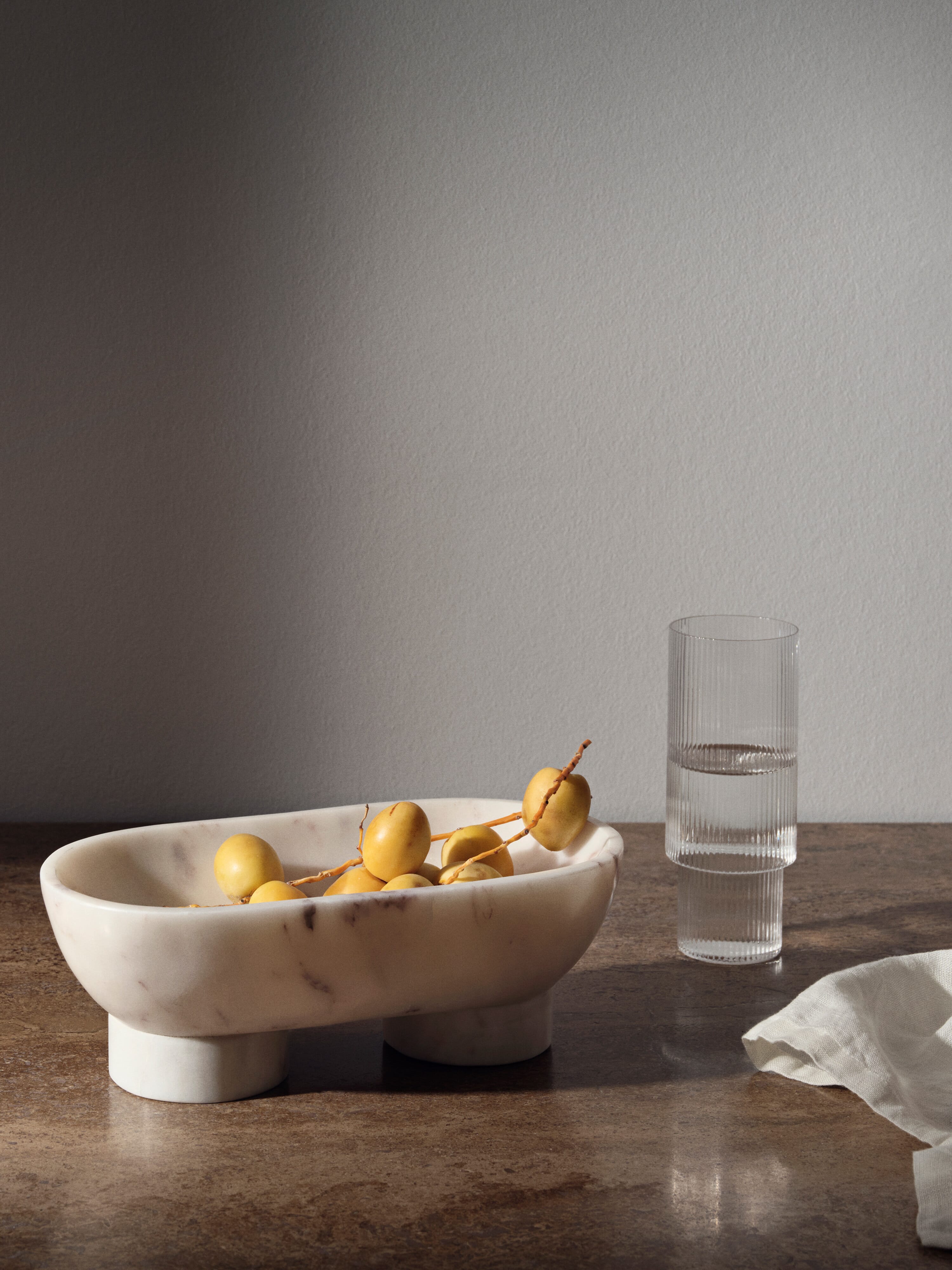 4 stk | Long Drink Glass Ripple Clear - Bilde 4
