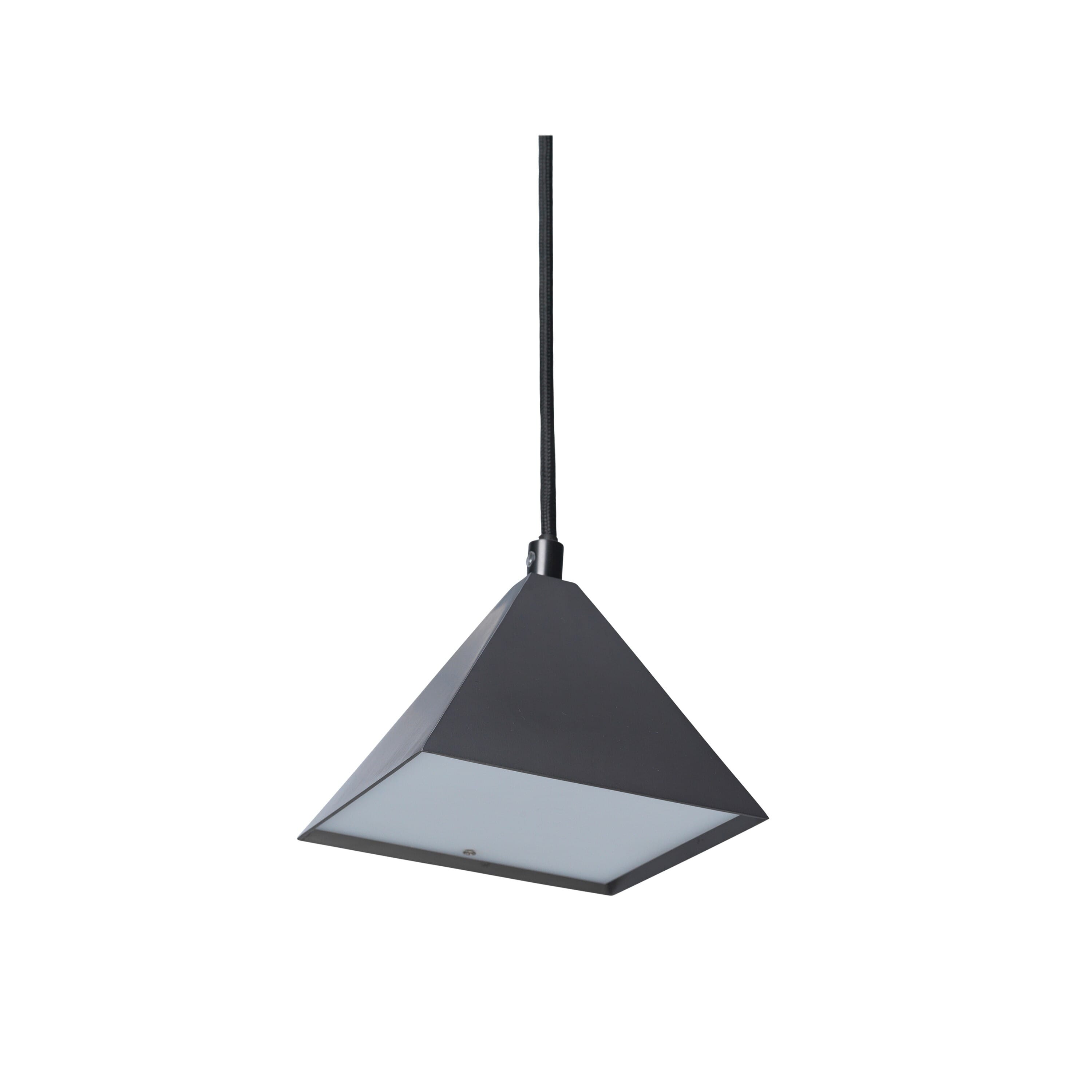 Kare Pendant Lampe Rustfritt Stål Svart - Bilde 3