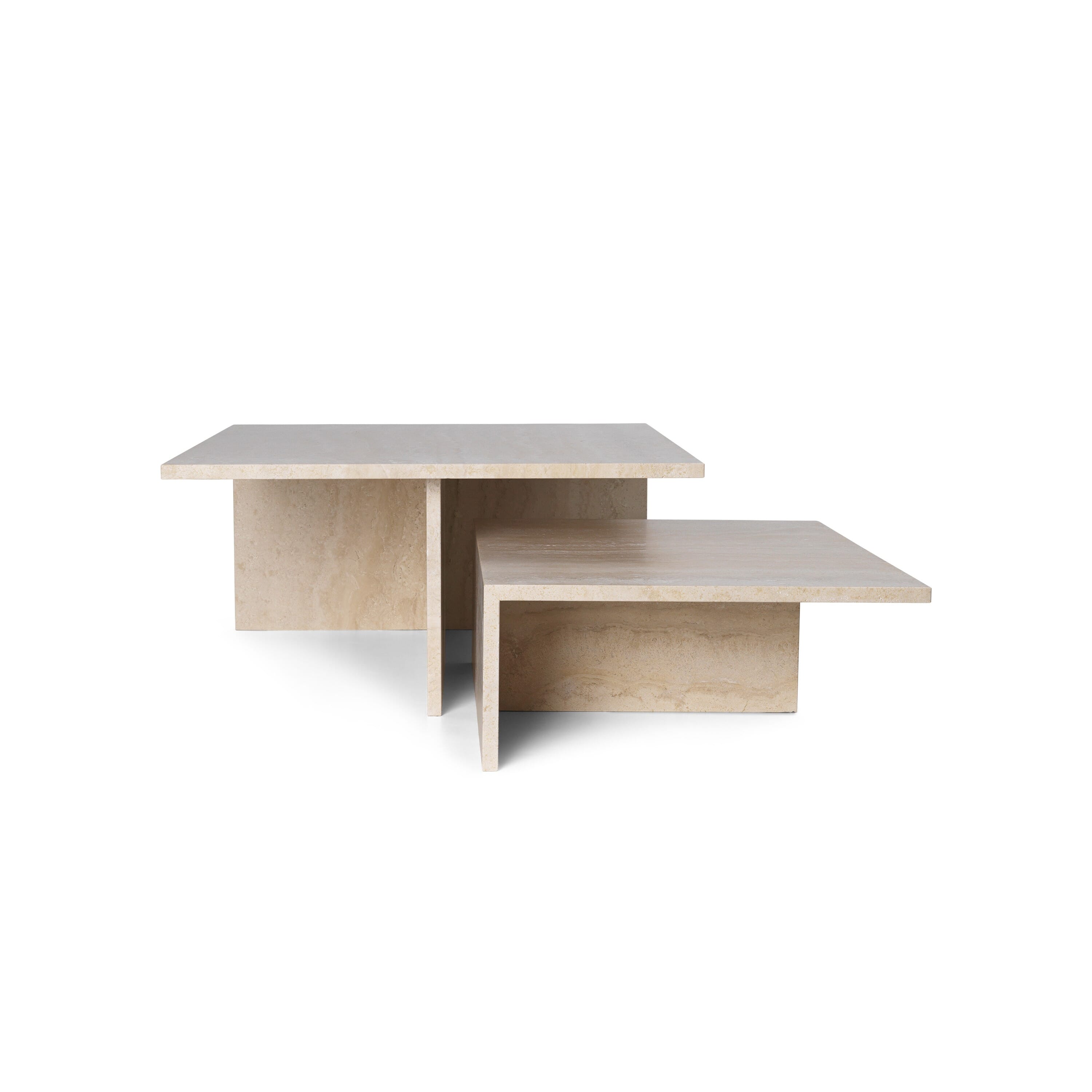 Distinct Grande Duo Sofabord Travertine - Bilde 4