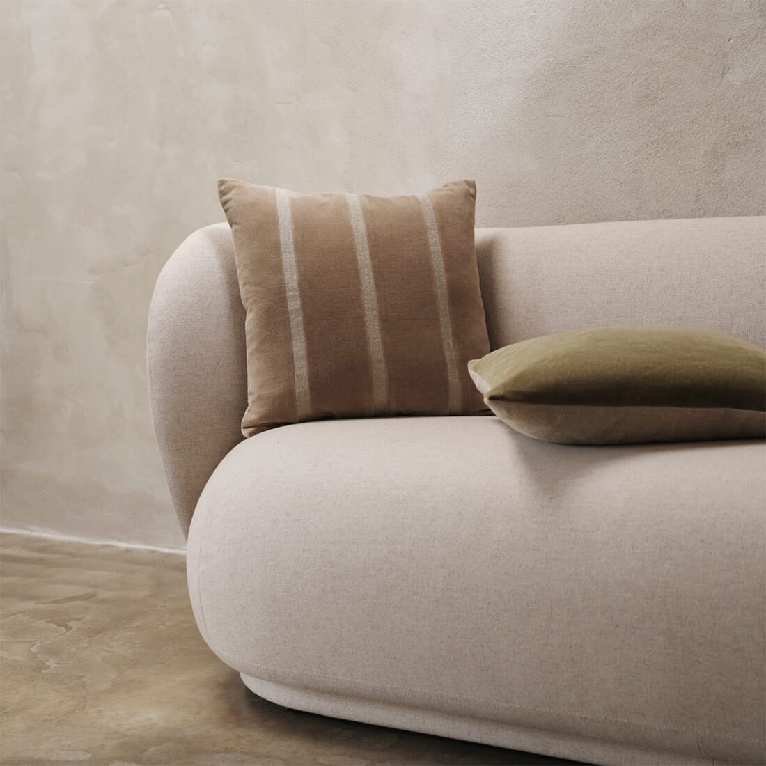 Pute Senti Khaki 50x50 - Bilde 3