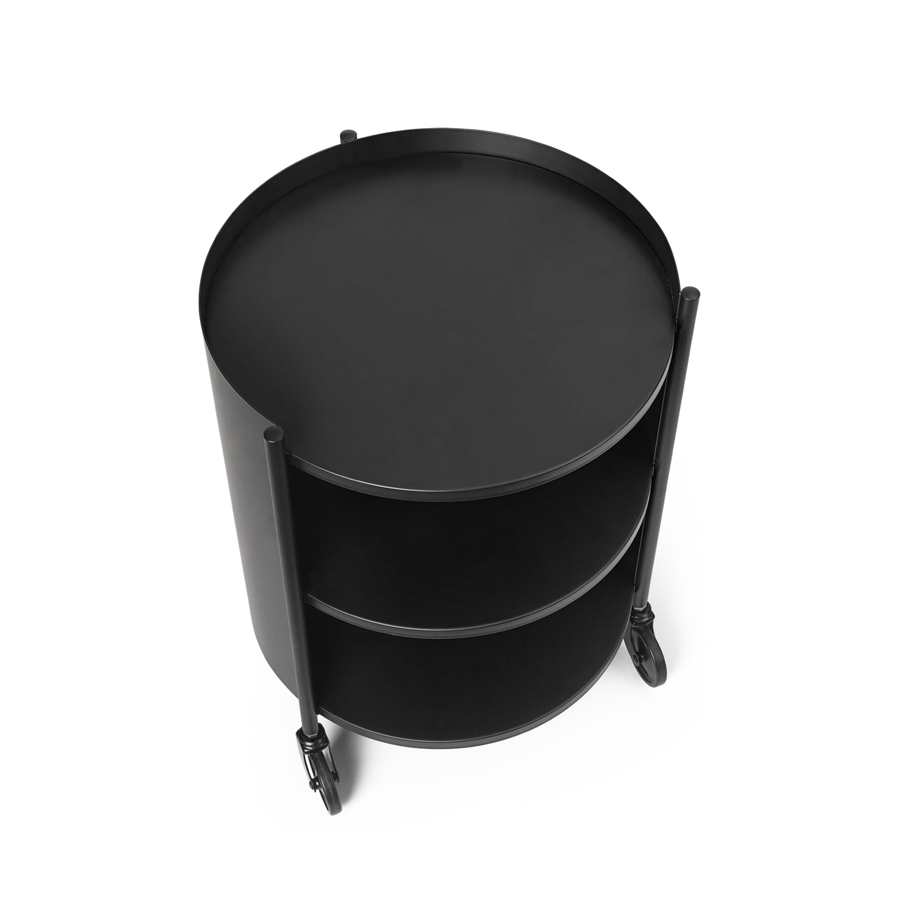 Eve Sidebord med Oppbevaring Svart - Bilde 2