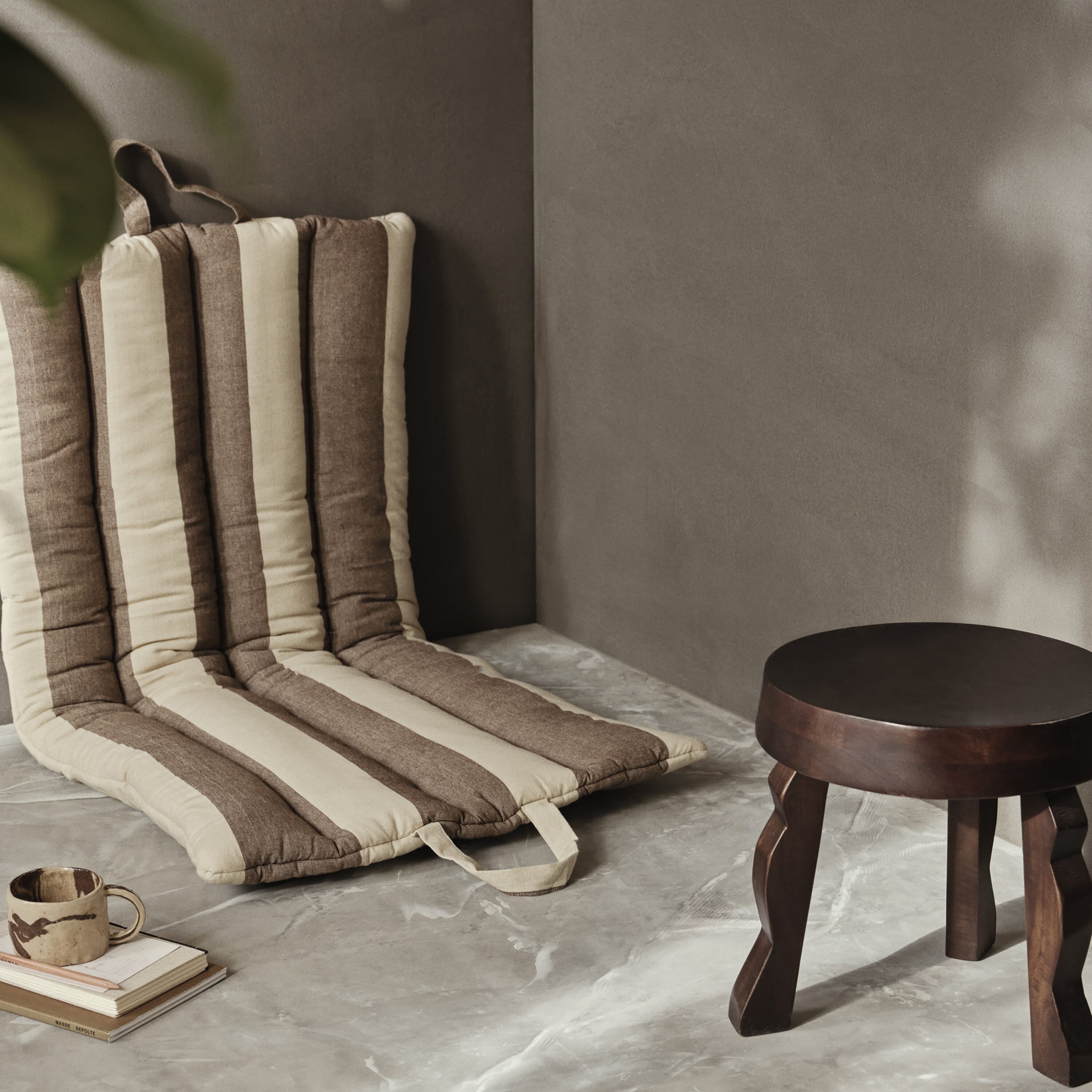 Madrass Carob Brown/Parchment 50x100 - Bilde 2