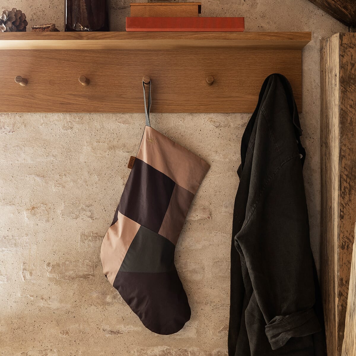 Julestrømpe Patchwork - Bilde 2