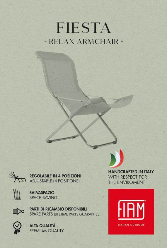 Fiesta Solstol Soft Continente - Bilde 3